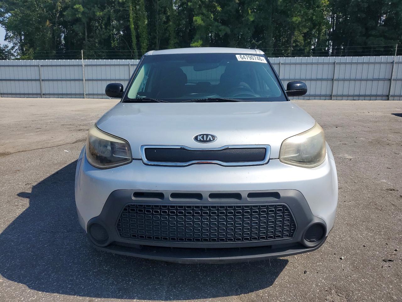 2014 Kia Soul Base Silver vin: KNDJN2A28E7746115