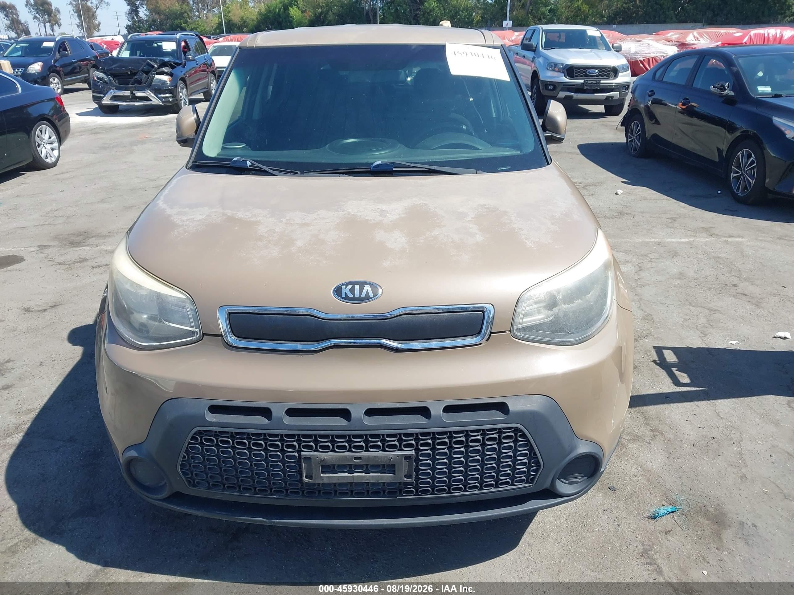 2015 Kia Soul   Brown vin: KNDJN2A28F7132537
