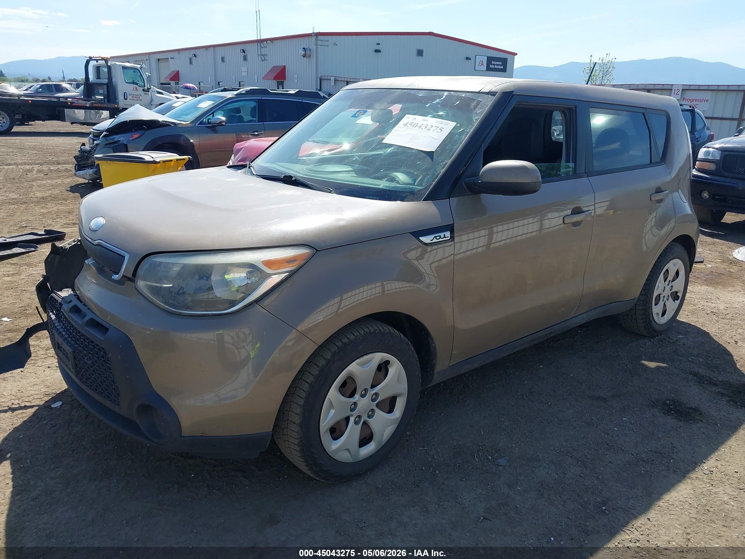 2015 Kia Soul   Beige vin: KNDJN2A28F7142727
