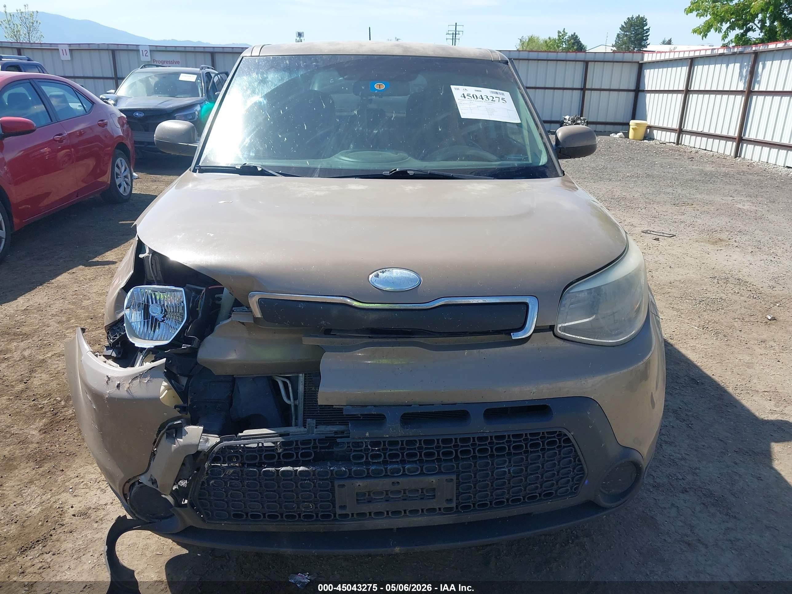 2015 Kia Soul   Beige vin: KNDJN2A28F7142727