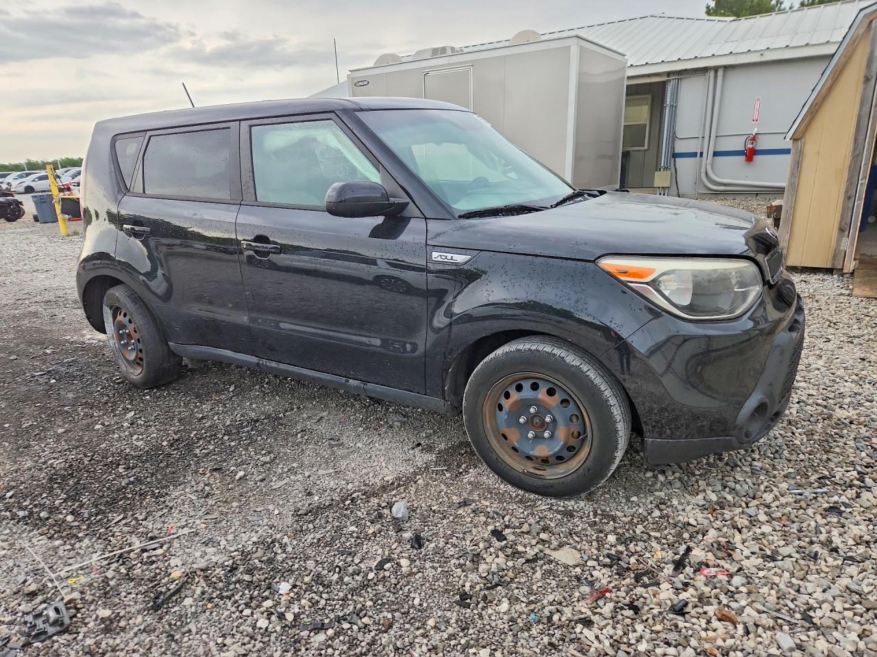 2015 Kia Soul Base Черный vin: KNDJN2A28F7198022