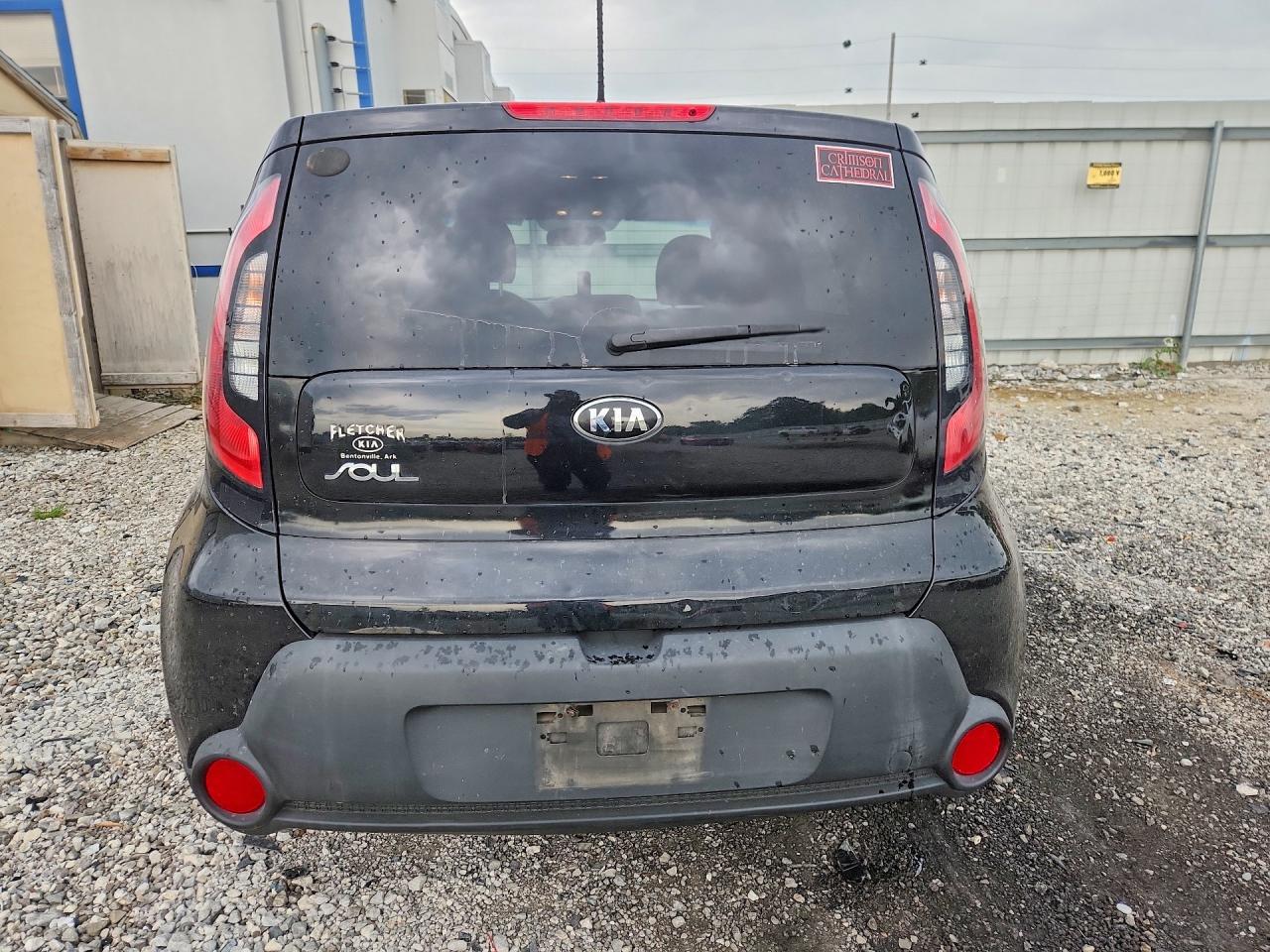 2015 Kia Soul Base Черный vin: KNDJN2A28F7198022