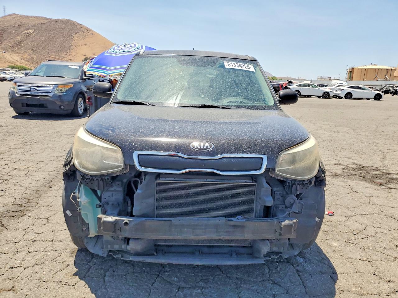 2015 Kia Soul Base Черный vin: KNDJN2A28F7205261