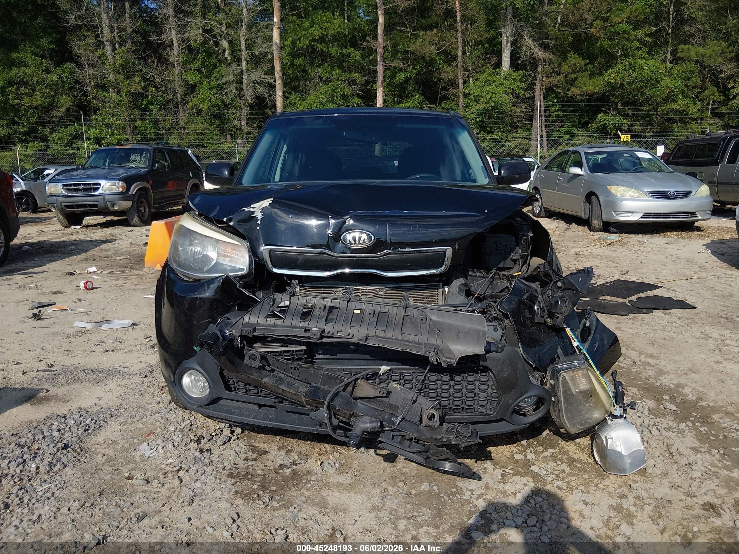 2015 Kia Soul   Black vin: KNDJN2A28F7218964