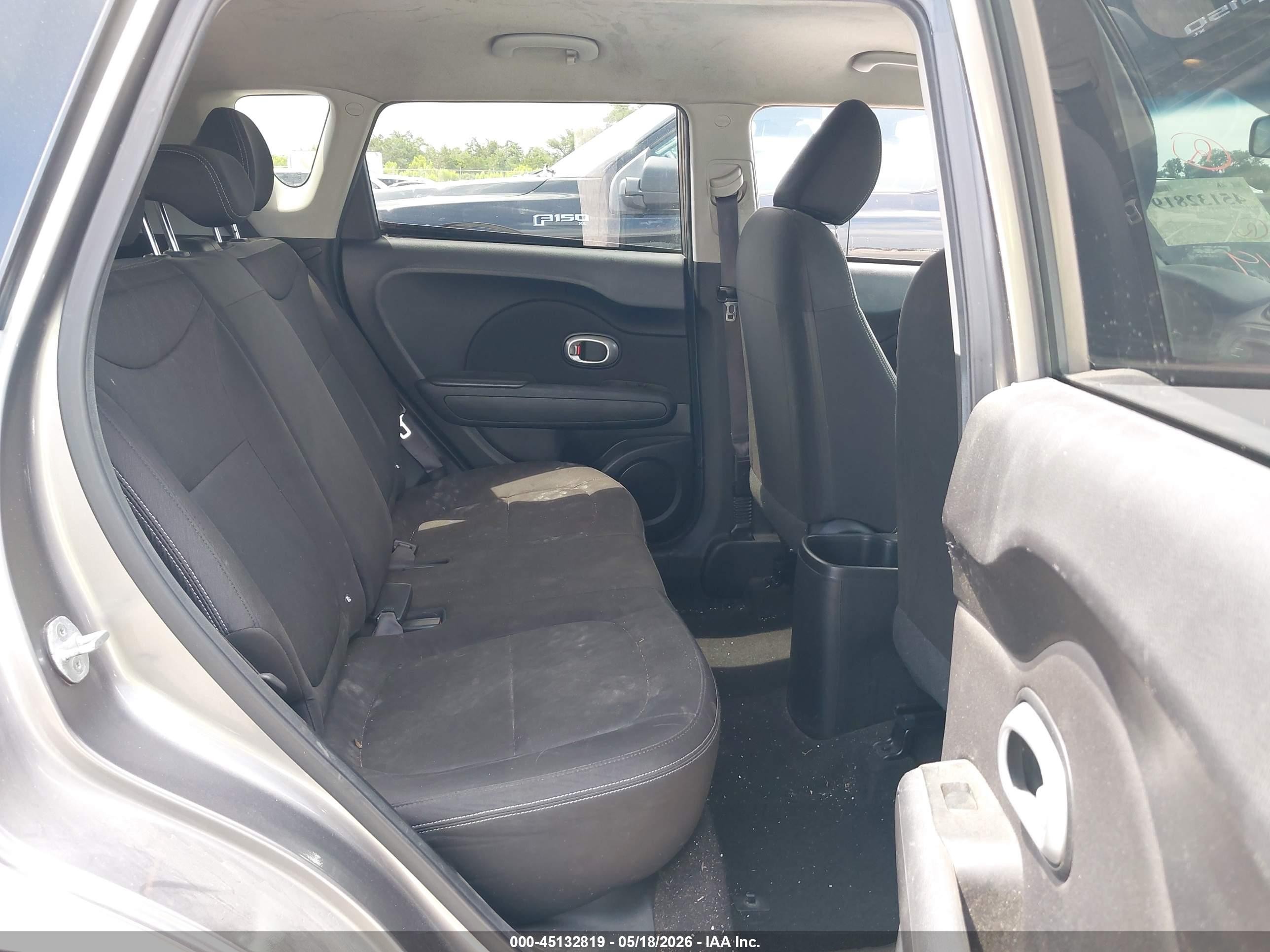2015 Kia Soul   Gray vin: KNDJN2A28F7222514
