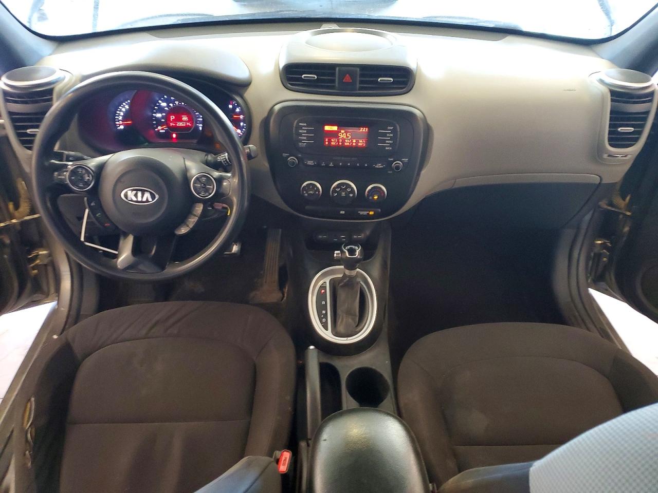 2015 Kia Soul Base Gray vin: KNDJN2A28F7225171