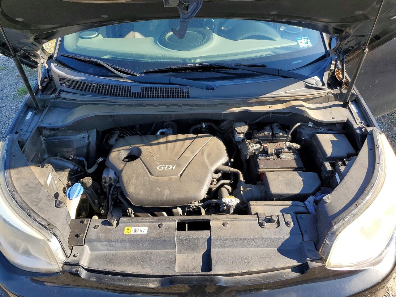 2015 Kia Soul Base Черный vin: KNDJN2A28F7228359