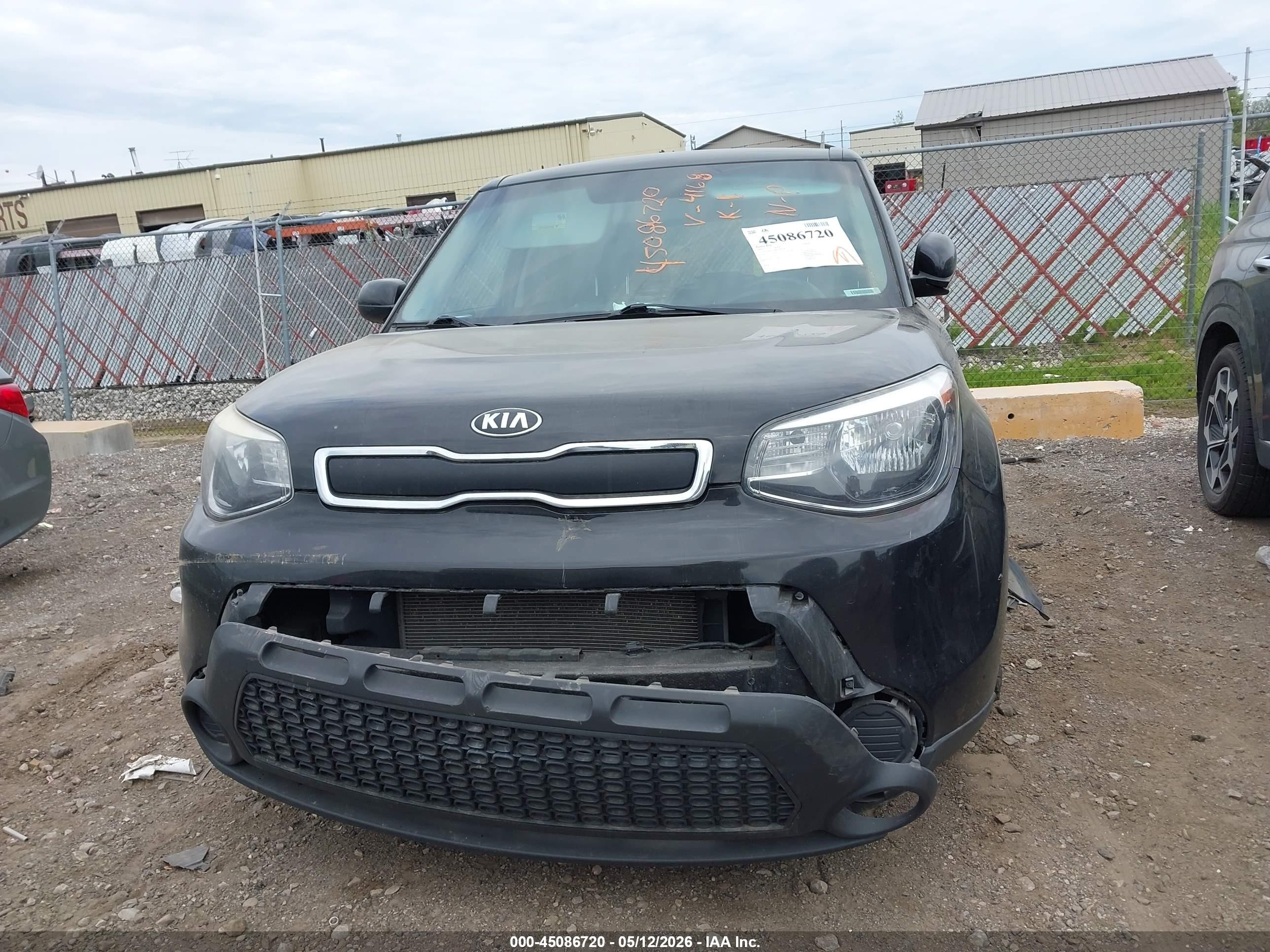 2015 Kia Soul   Black vin: KNDJN2A28F7784168