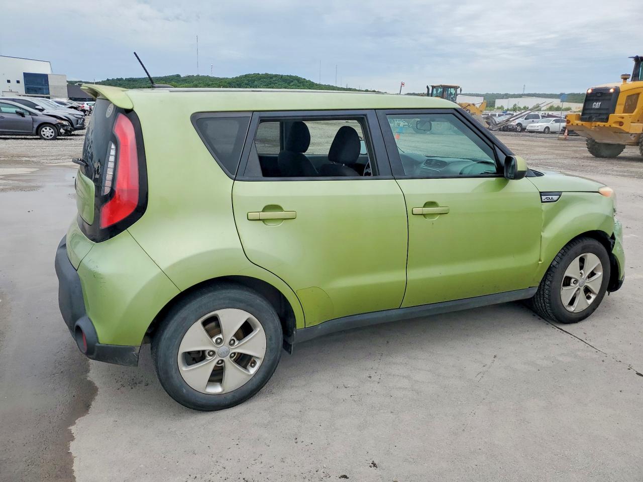 2015 Kia Soul Base Green vin: KNDJN2A28F7806752