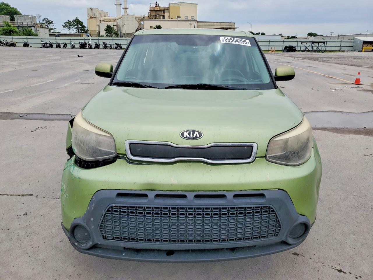 2015 Kia Soul Base Green vin: KNDJN2A28F7806752