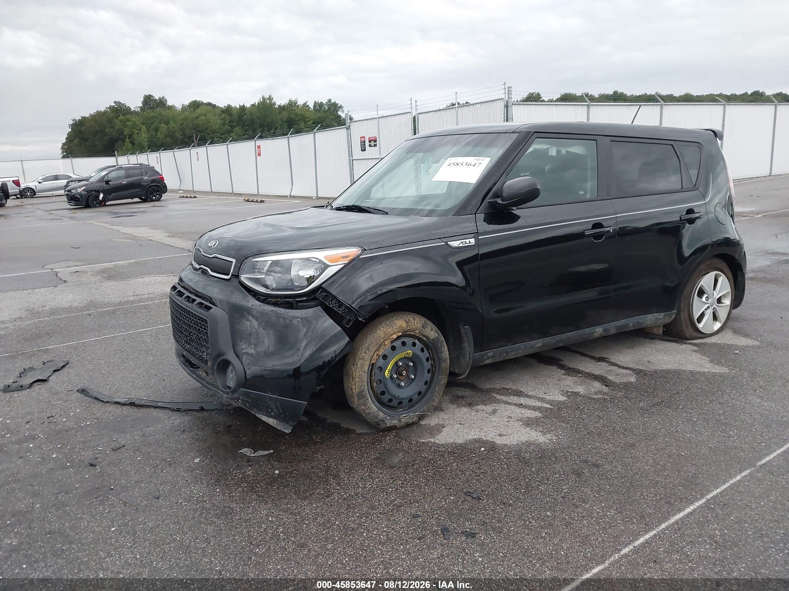 2016 Kia Soul   Black vin: KNDJN2A28G7244482