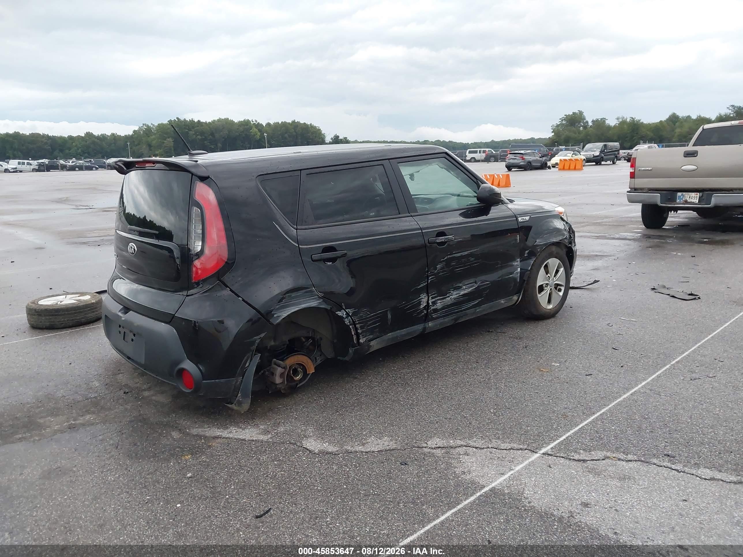 2016 Kia Soul   Black vin: KNDJN2A28G7244482