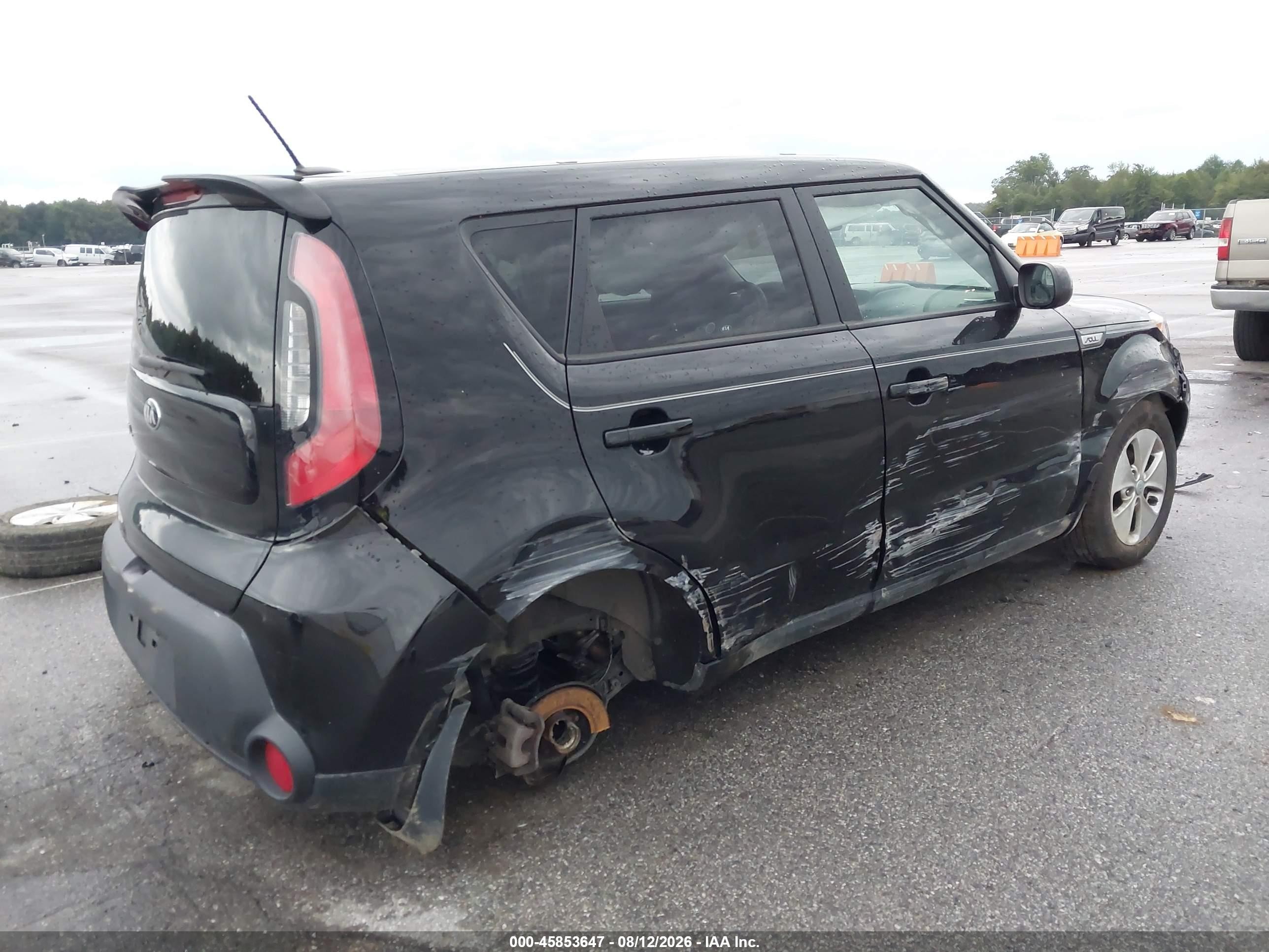 2016 Kia Soul   Black vin: KNDJN2A28G7244482