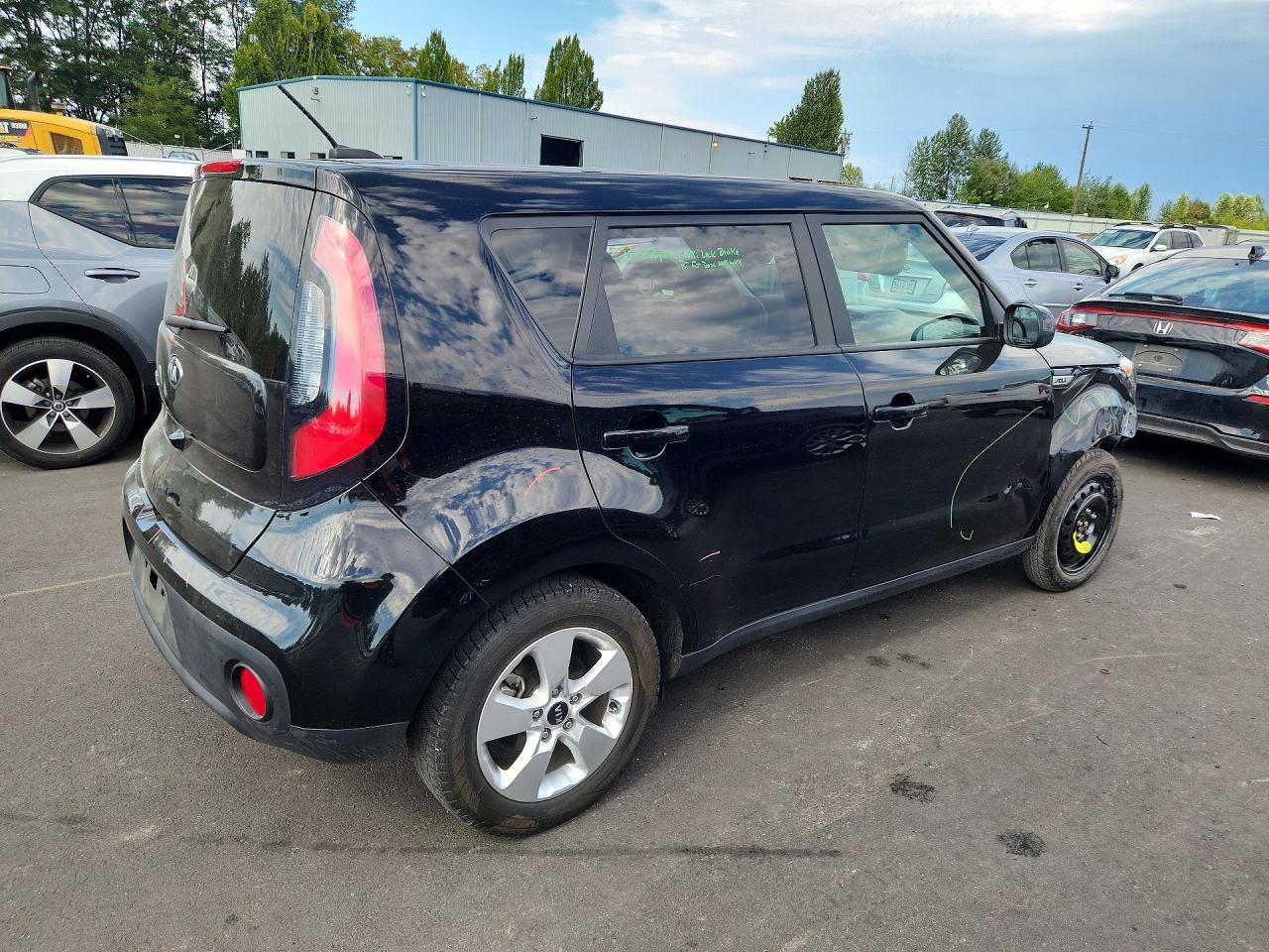 2019 Kia Soul Base Black vin: KNDJN2A28K7917392