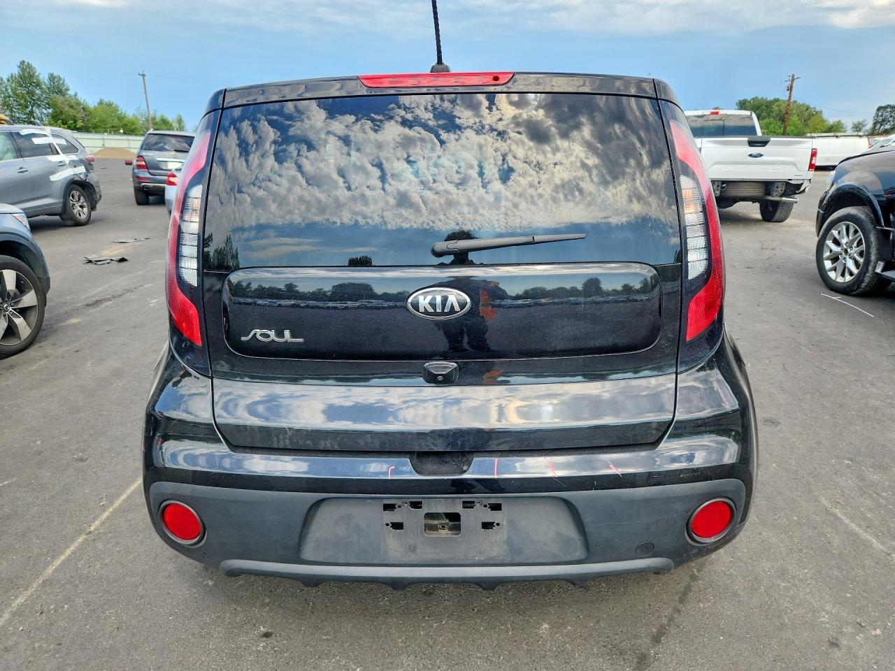 2019 Kia Soul Base Black vin: KNDJN2A28K7917392