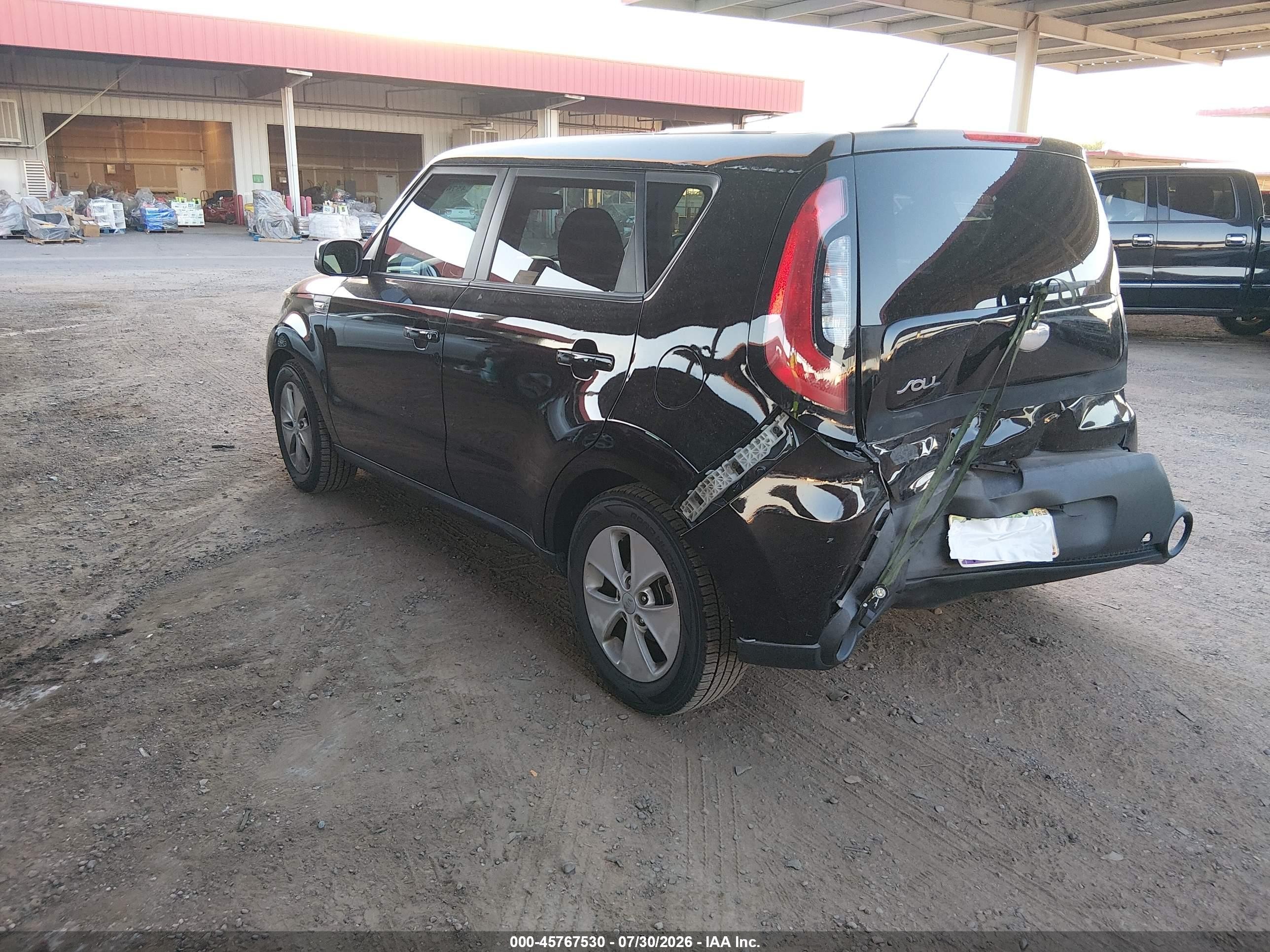 2014 Kia Soul   Black vin: KNDJN2A29E7018500