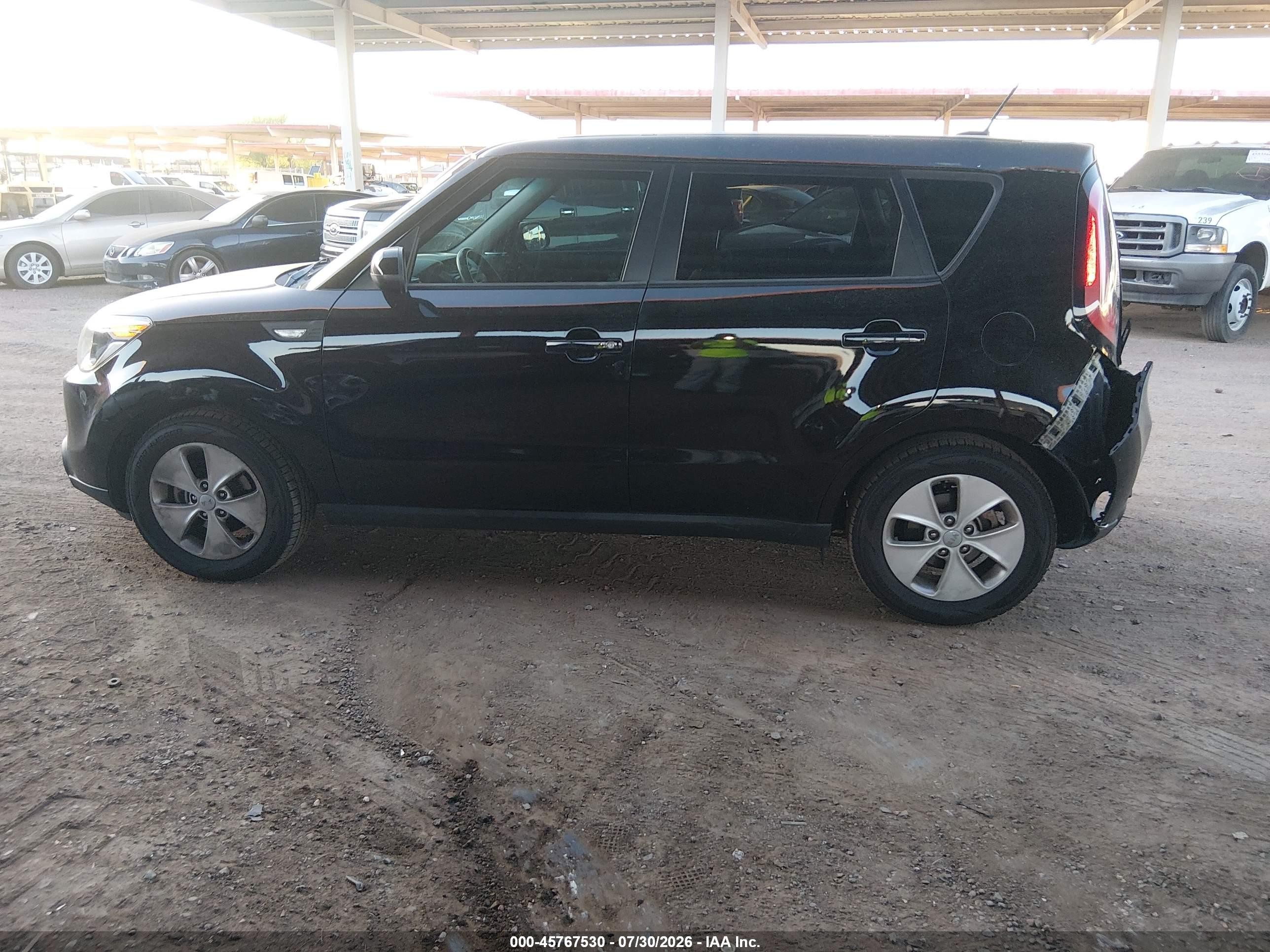 2014 Kia Soul   Black vin: KNDJN2A29E7018500
