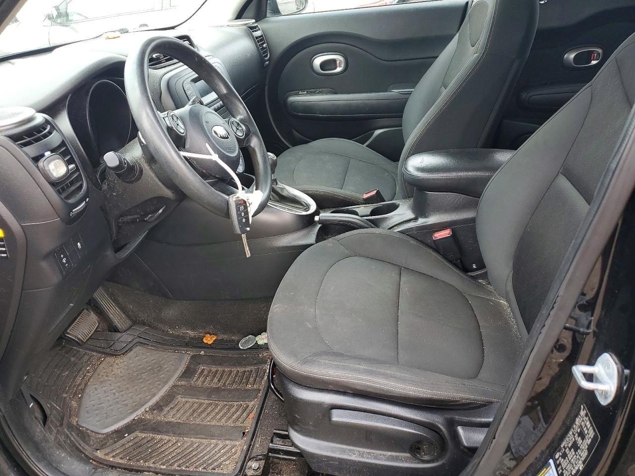 2014 Kia Soul Base Черный vin: KNDJN2A29E7035507