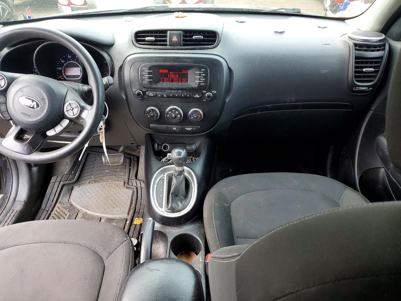2014 Kia Soul Base Черный vin: KNDJN2A29E7035507