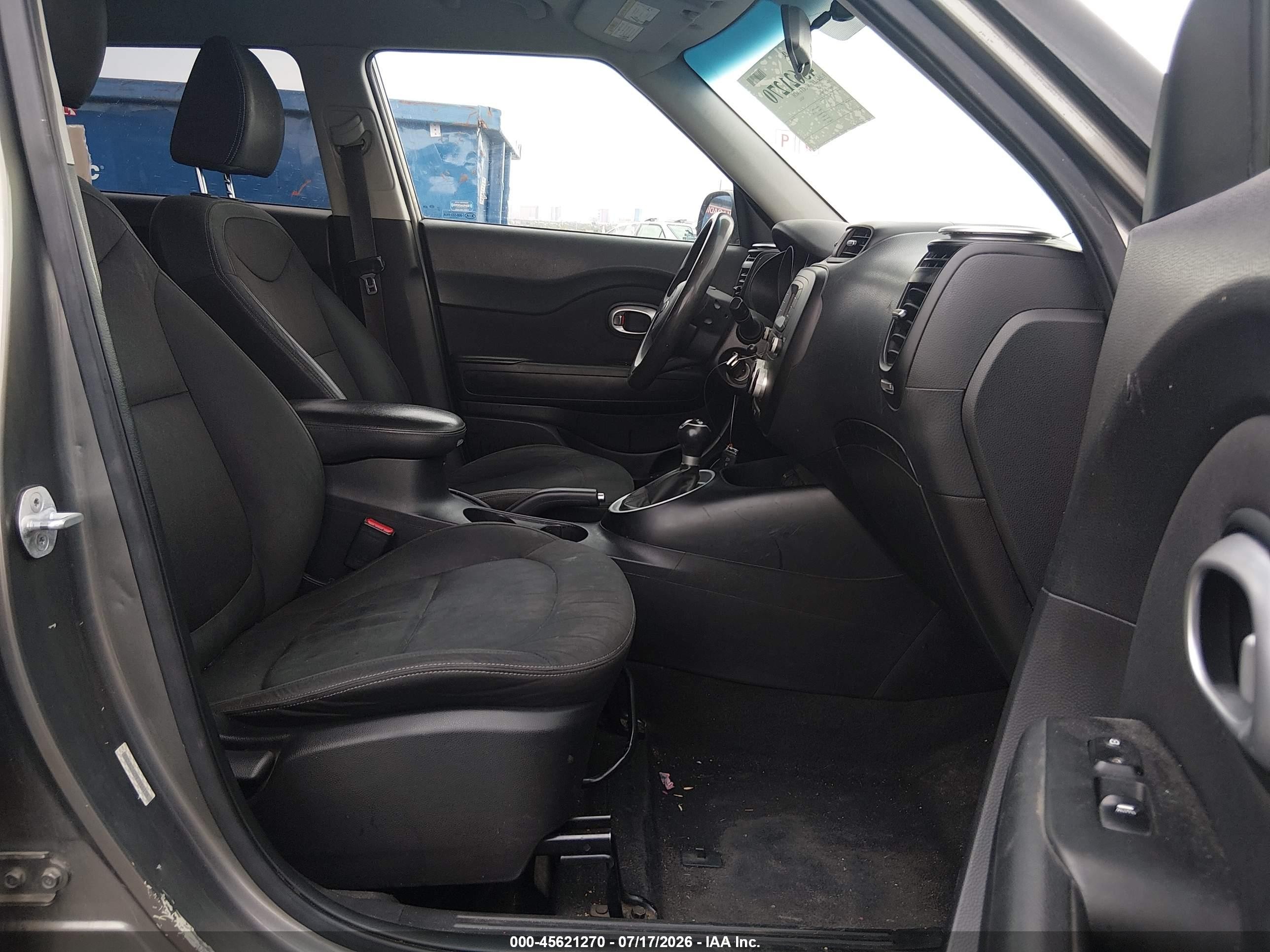 2014 Kia Soul   Gray vin: KNDJN2A29E7056194