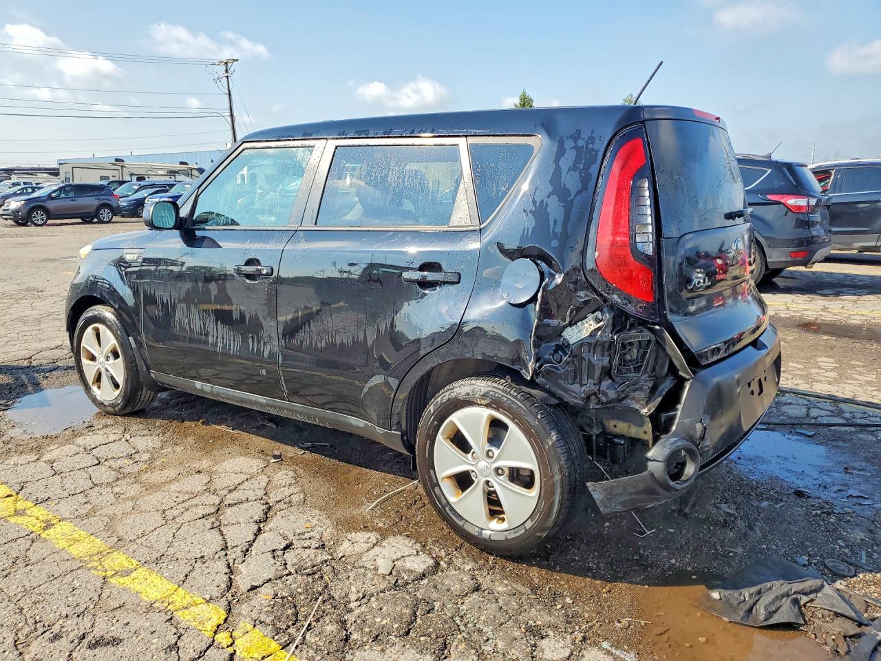 2014 Kia Soul Base Black vin: KNDJN2A29E7109606