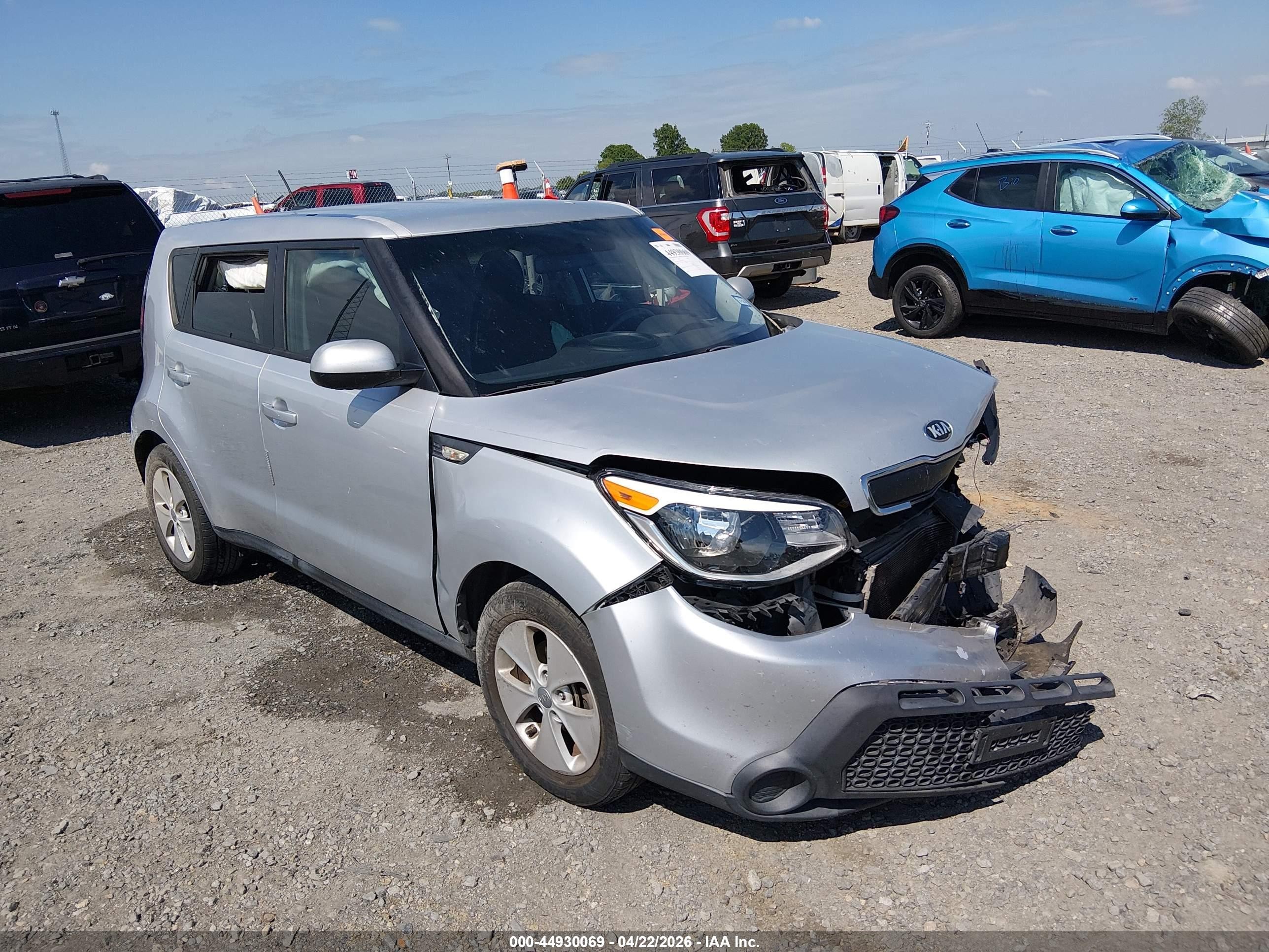 2014 Kia Soul   Silver vin: KNDJN2A29E7714175