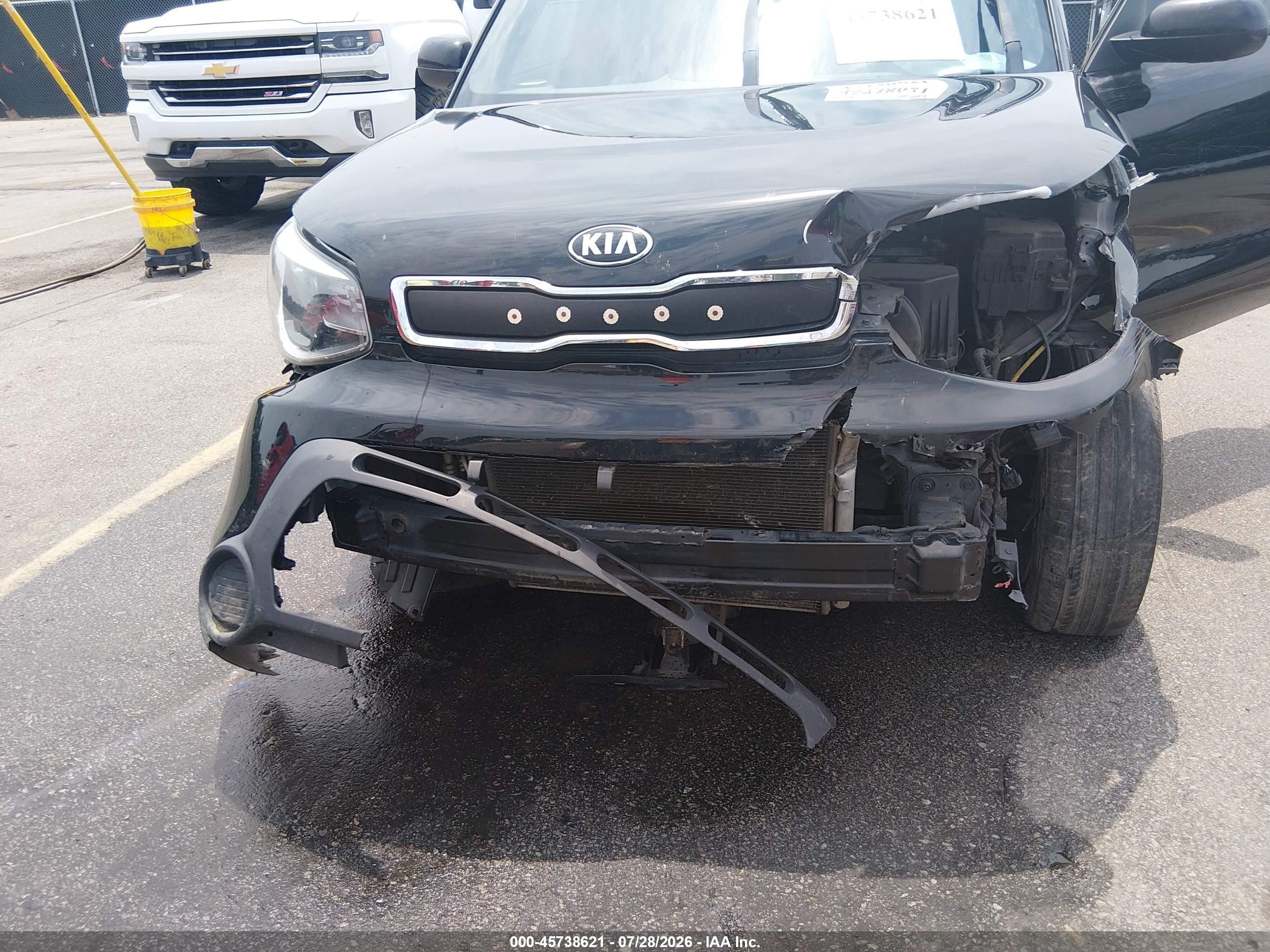 2014 Kia Soul   Black vin: KNDJN2A29E7718596