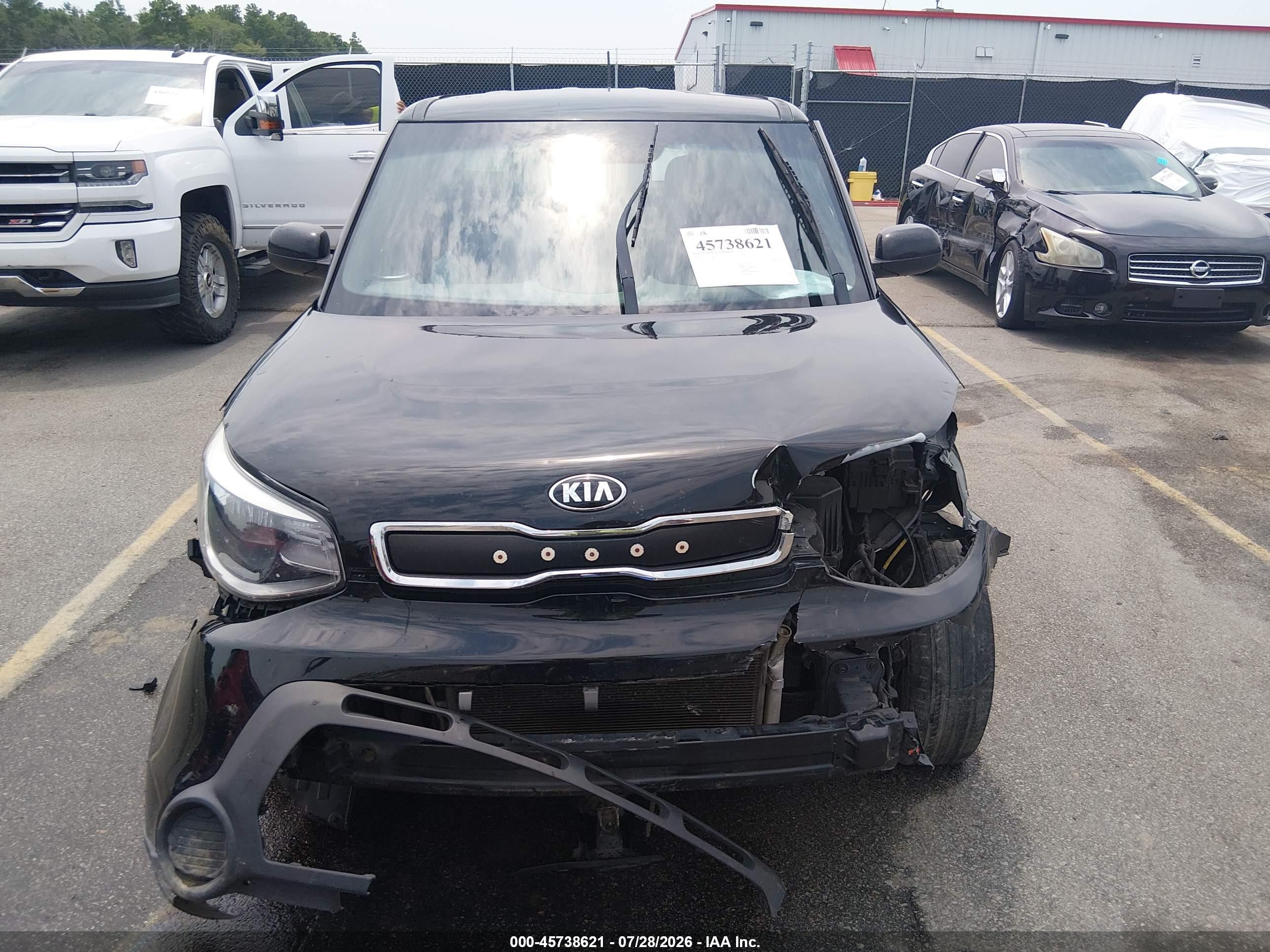 2014 Kia Soul   Black vin: KNDJN2A29E7718596