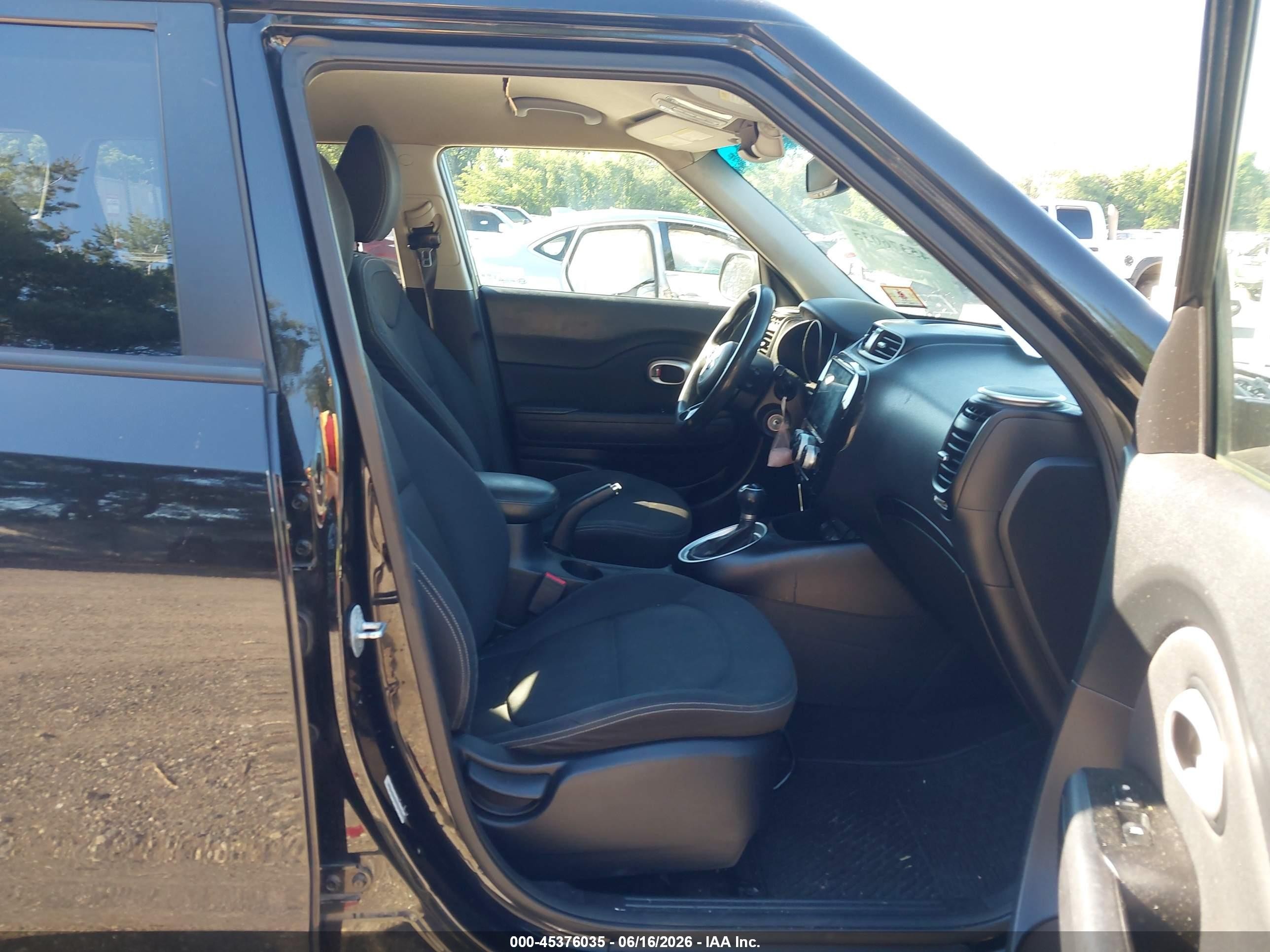 2014 Kia Soul   Black vin: KNDJN2A29E7722700