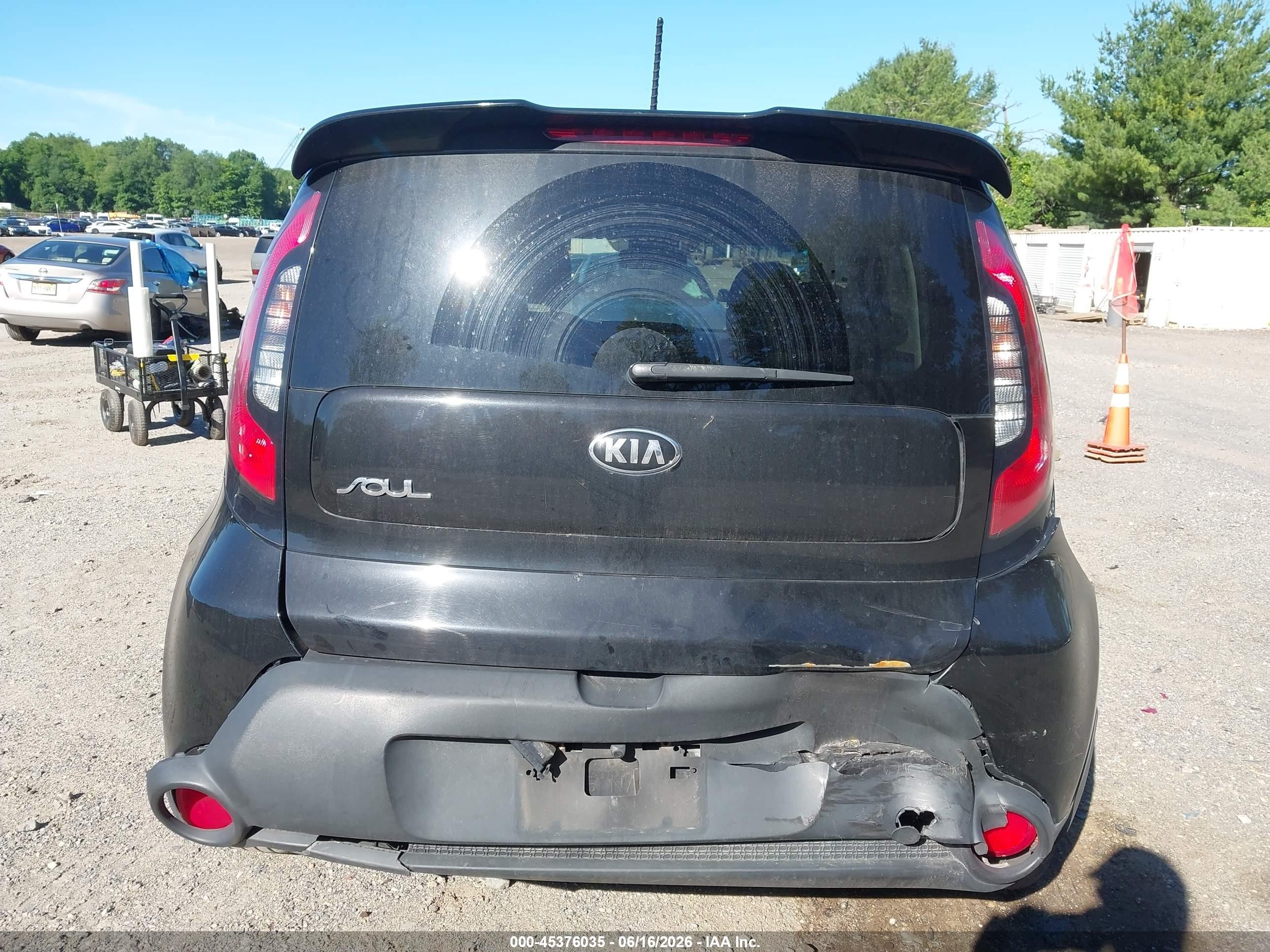 2014 Kia Soul   Black vin: KNDJN2A29E7722700