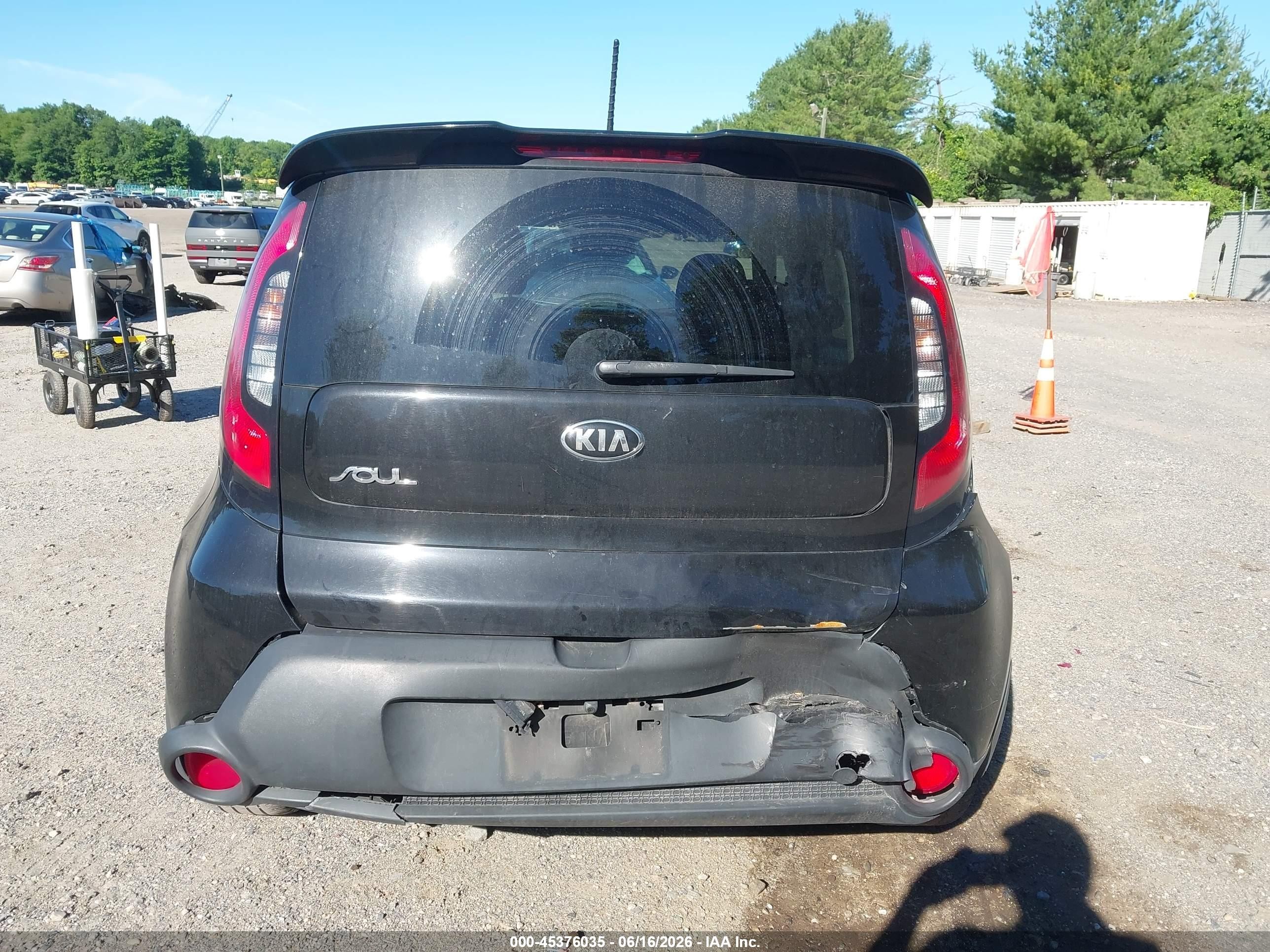 2014 Kia Soul   Black vin: KNDJN2A29E7722700