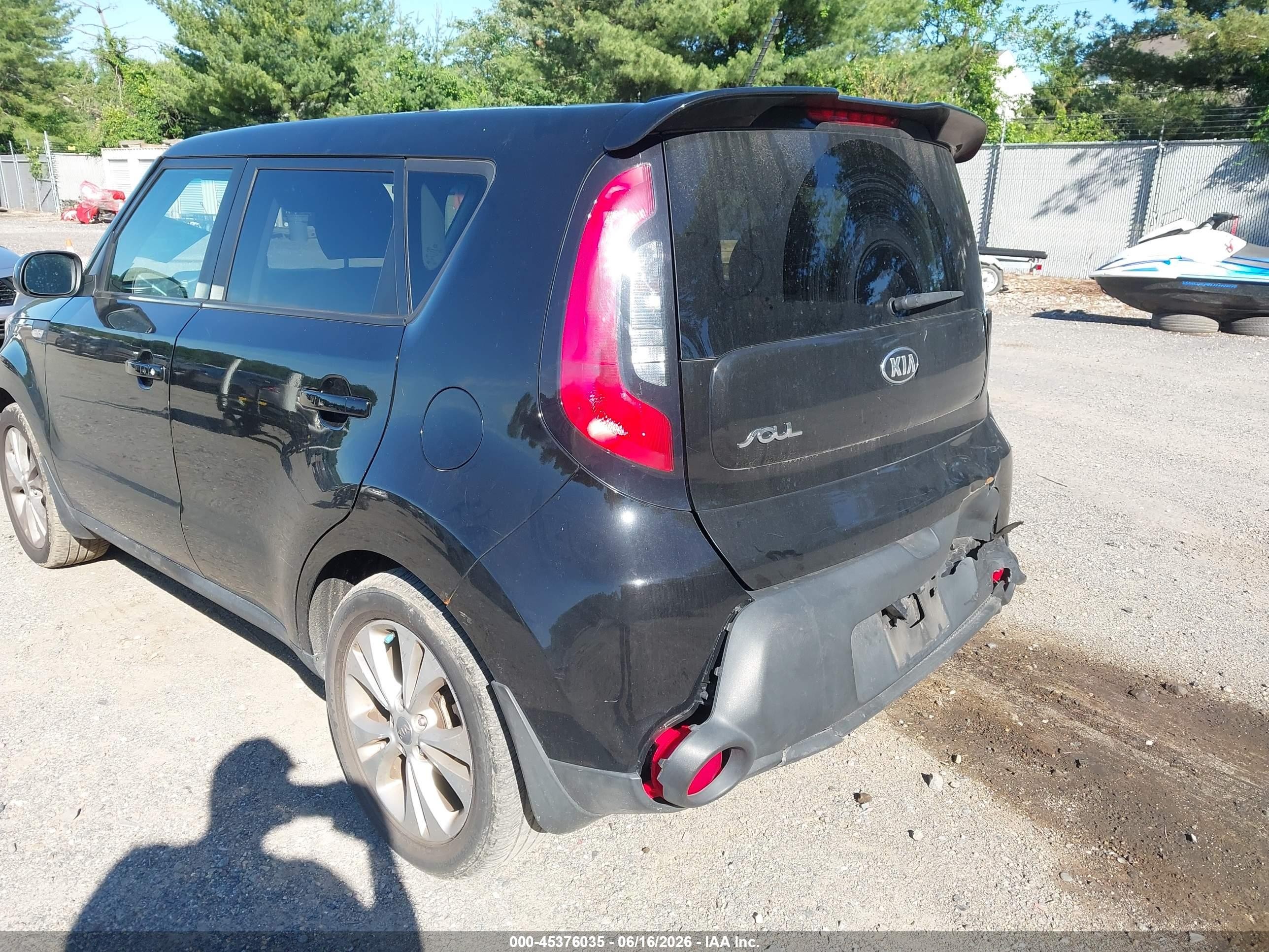 2014 Kia Soul   Black vin: KNDJN2A29E7722700
