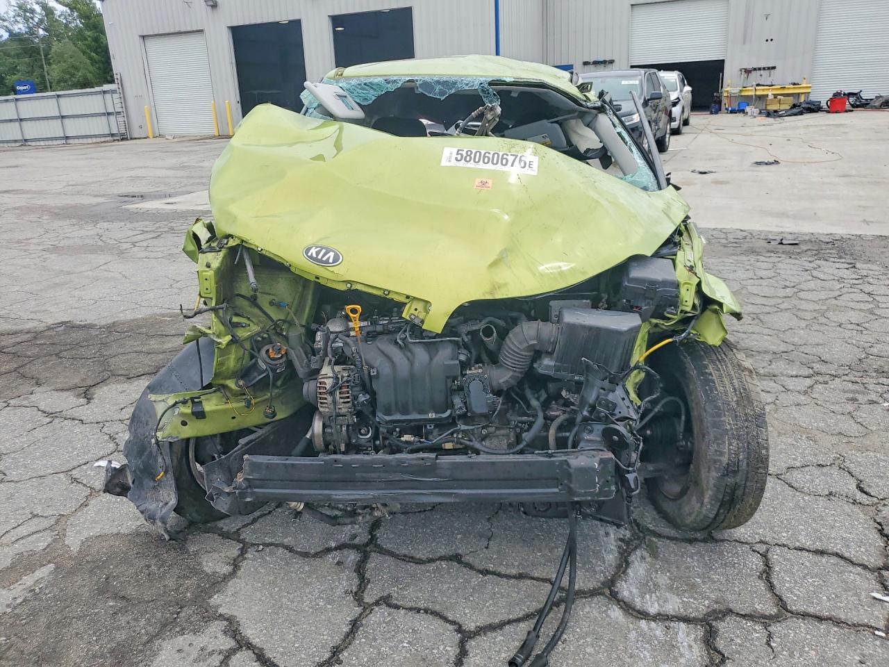 2014 Kia Soul Base Green vin: KNDJN2A29E7739769