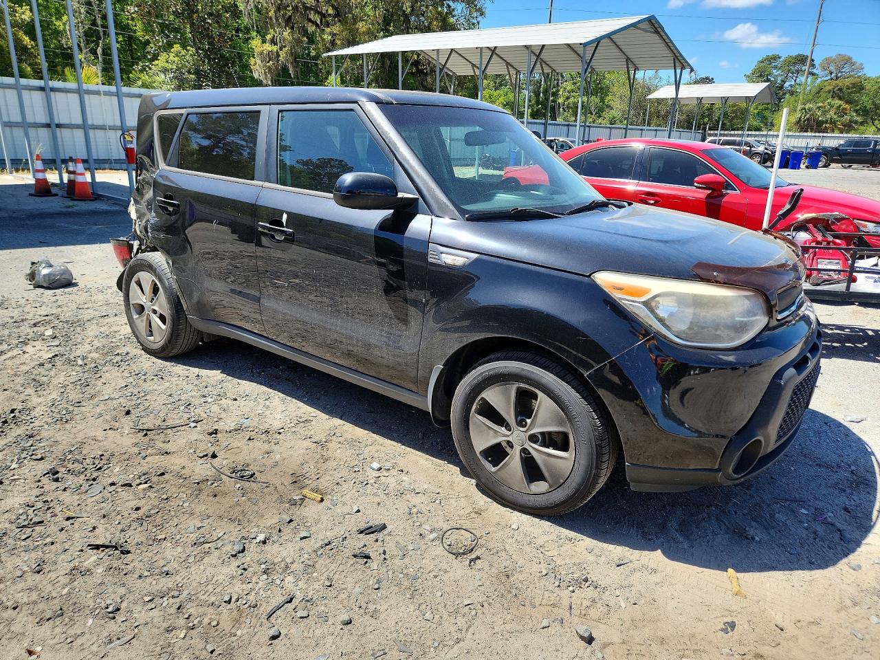2014 Kia Soul Base Black vin: KNDJN2A29E7740307
