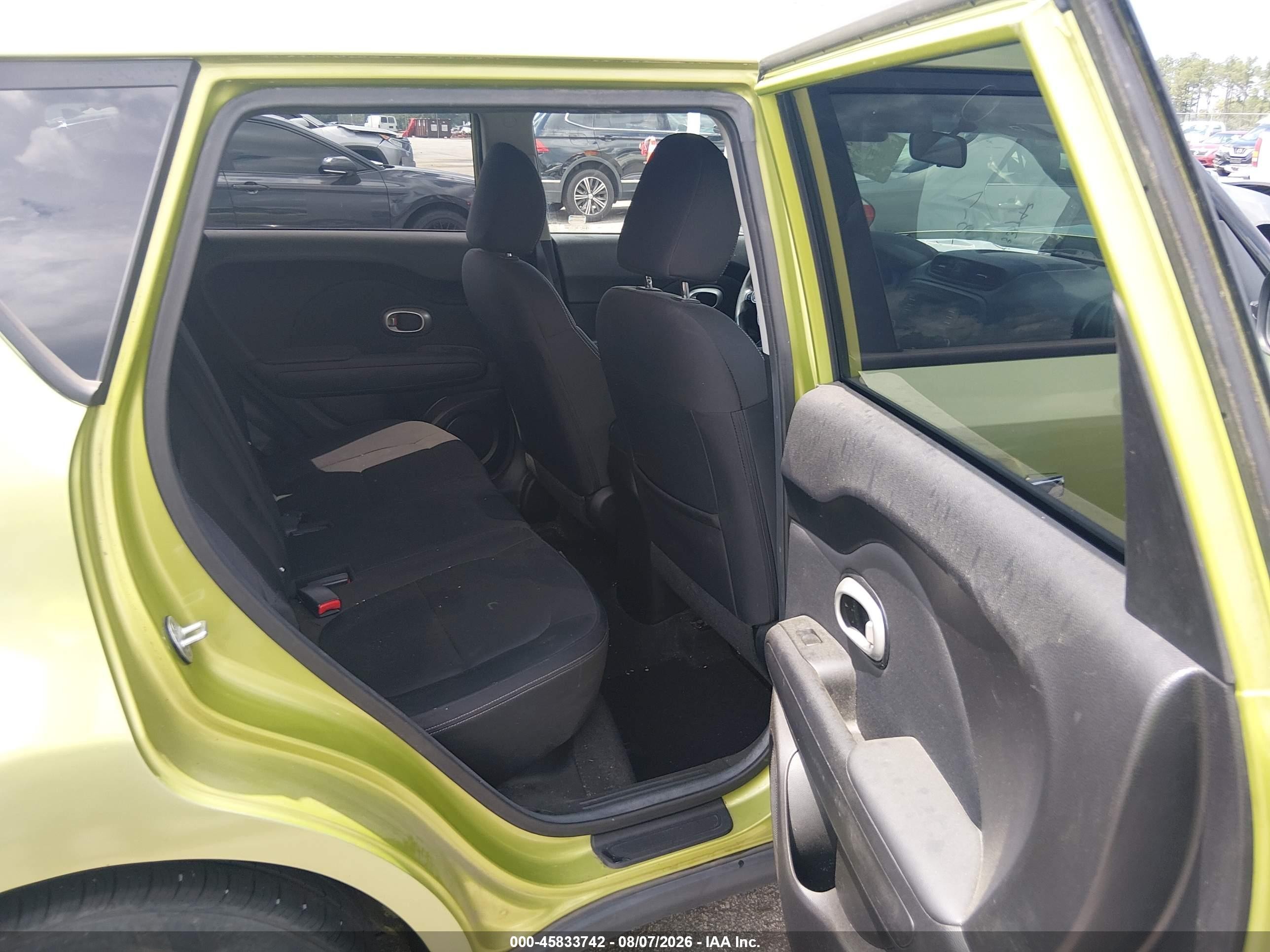 2014 Kia Soul   Green vin: KNDJN2A29E7742879