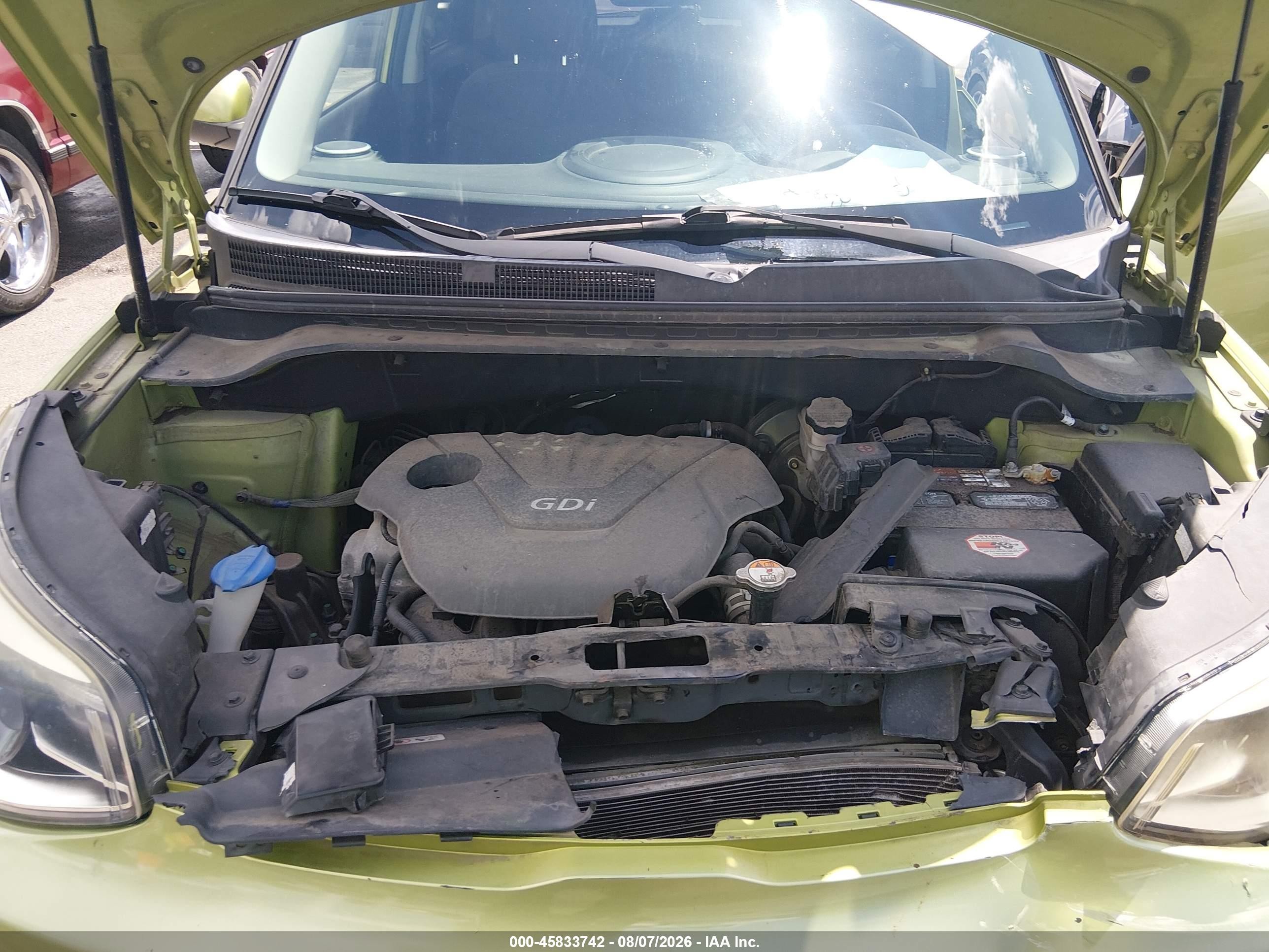 2014 Kia Soul   Green vin: KNDJN2A29E7742879