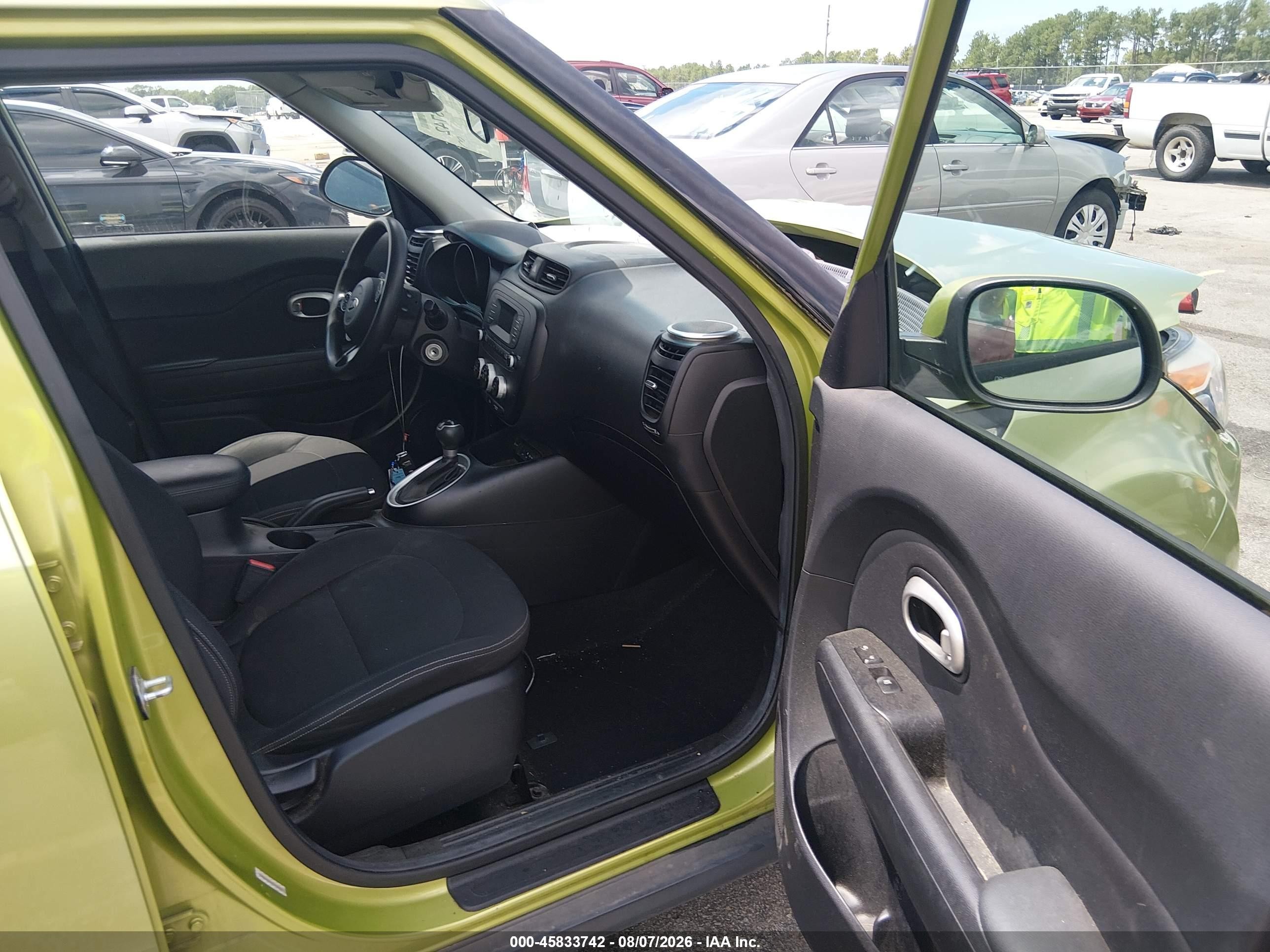 2014 Kia Soul   Green vin: KNDJN2A29E7742879