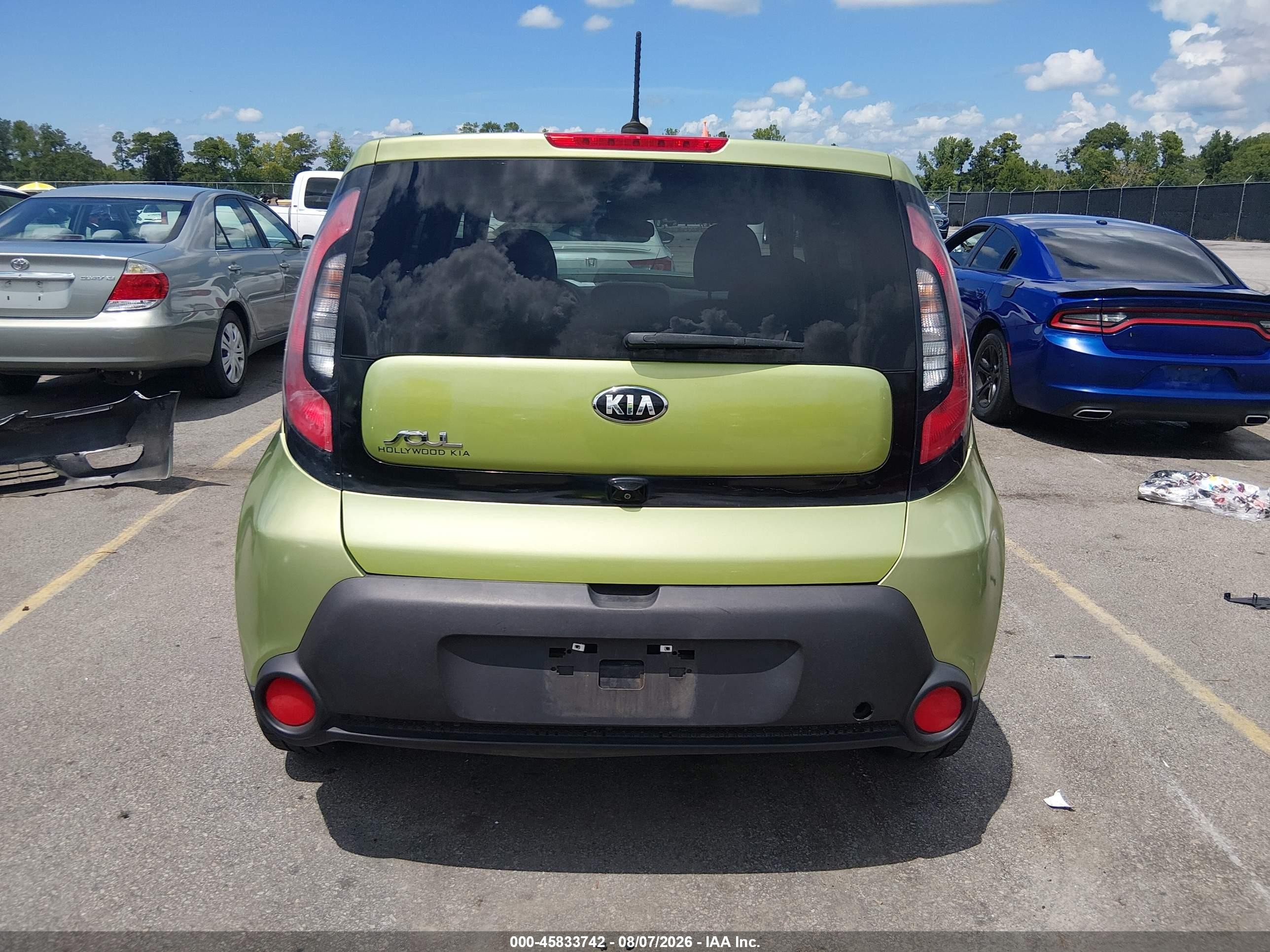 2014 Kia Soul   Green vin: KNDJN2A29E7742879