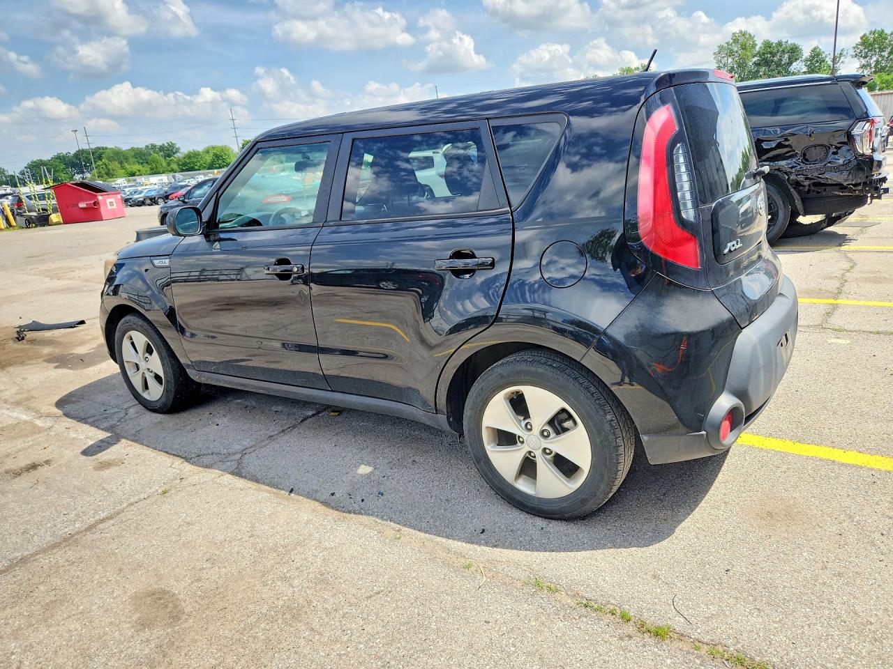 2015 Kia Soul Base Black vin: KNDJN2A29F7118923