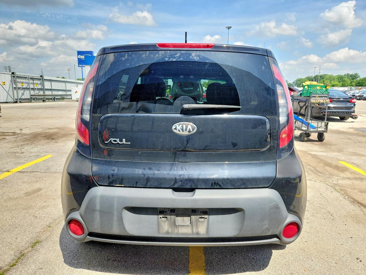 2015 Kia Soul Base Black vin: KNDJN2A29F7118923