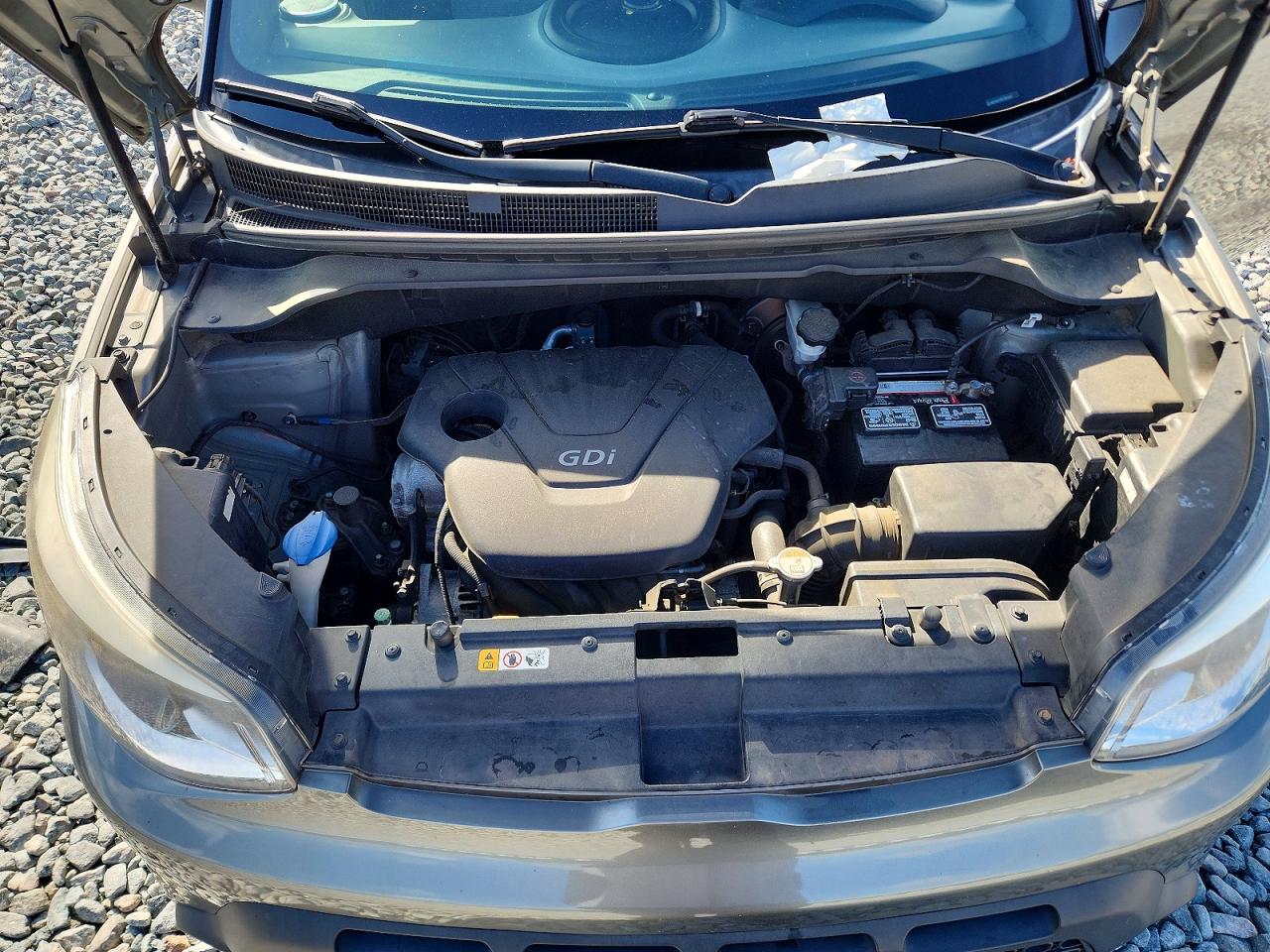 2015 Kia Soul Gray vin: KNDJN2A29F7169144