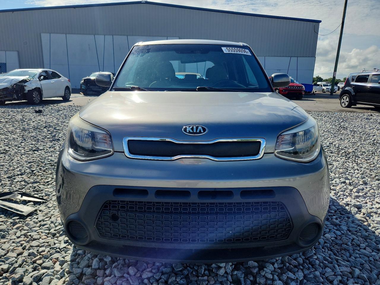 2015 Kia Soul Gray vin: KNDJN2A29F7169144