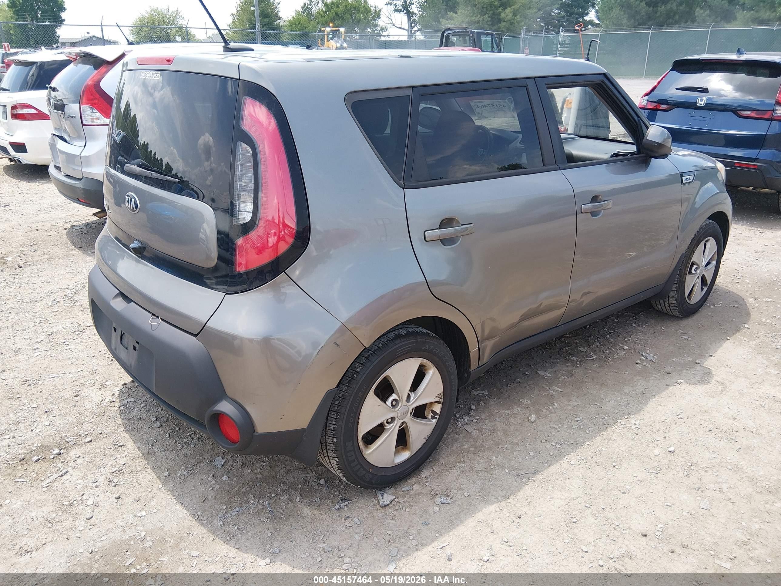 2015 Kia Soul   Teal vin: KNDJN2A29F7186302