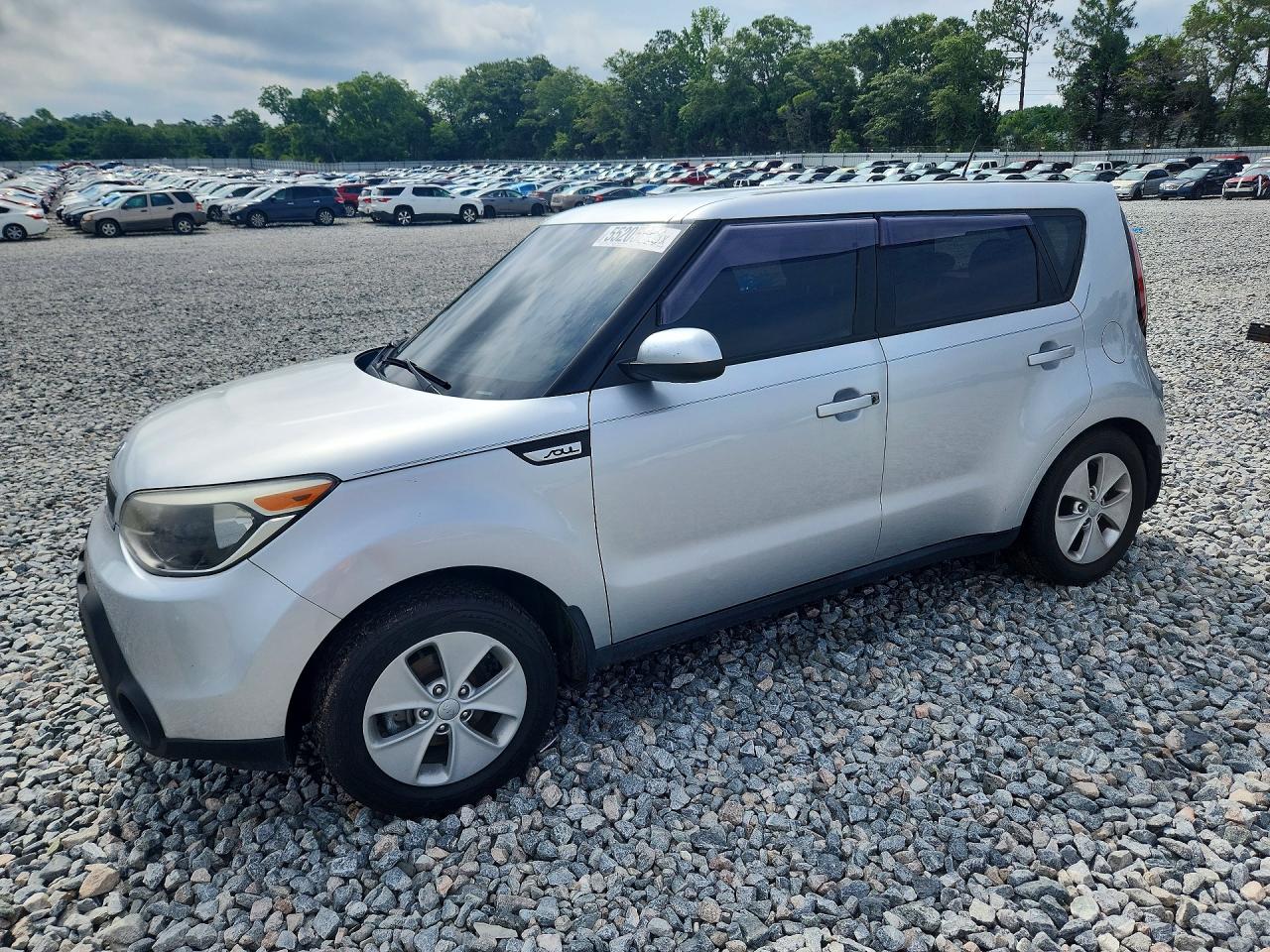 2015 Kia Soul Base Gray vin: KNDJN2A29F7750000