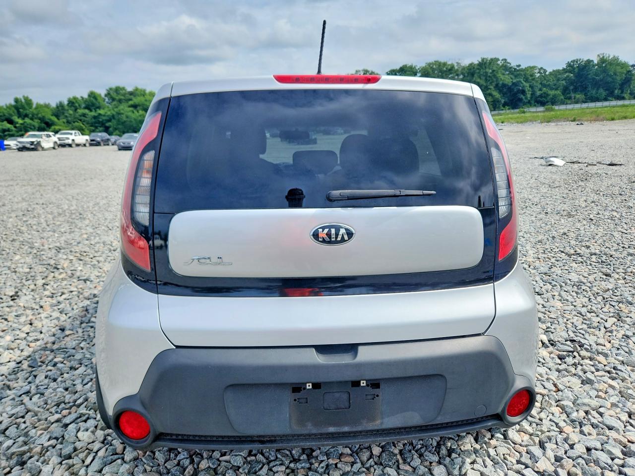 2015 Kia Soul Base Gray vin: KNDJN2A29F7750000