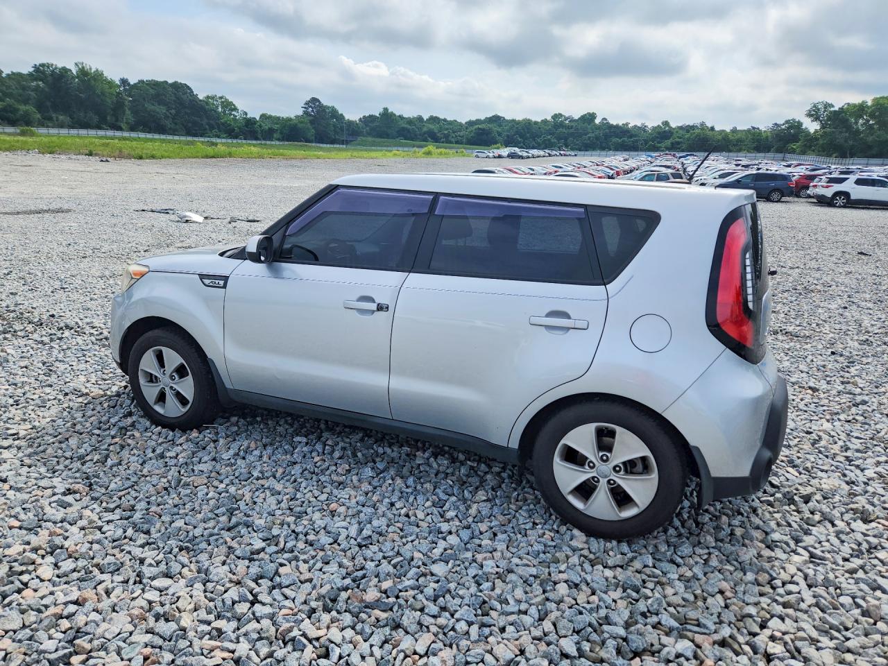 2015 Kia Soul Base Gray vin: KNDJN2A29F7750000