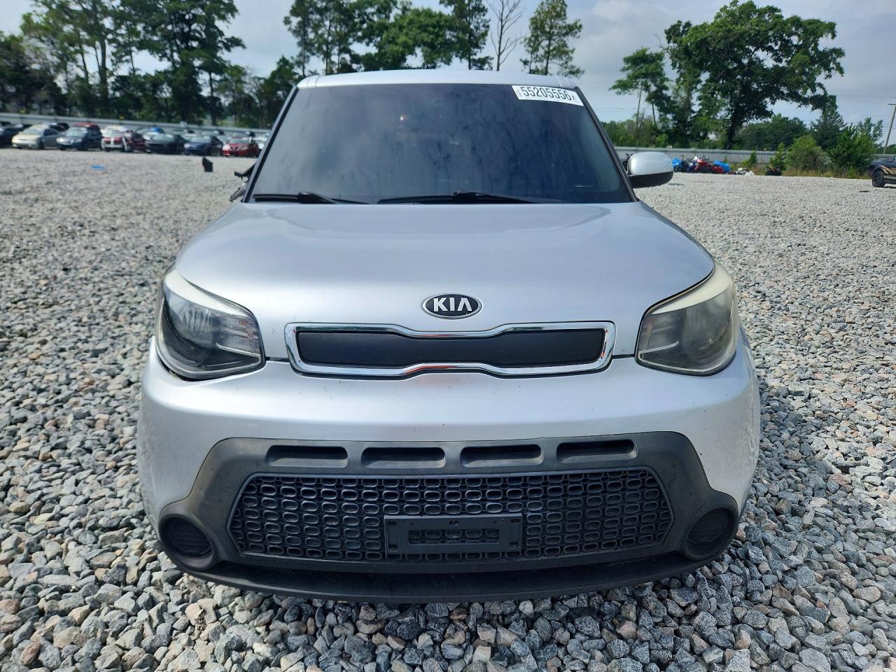 2015 Kia Soul Base Gray vin: KNDJN2A29F7750000