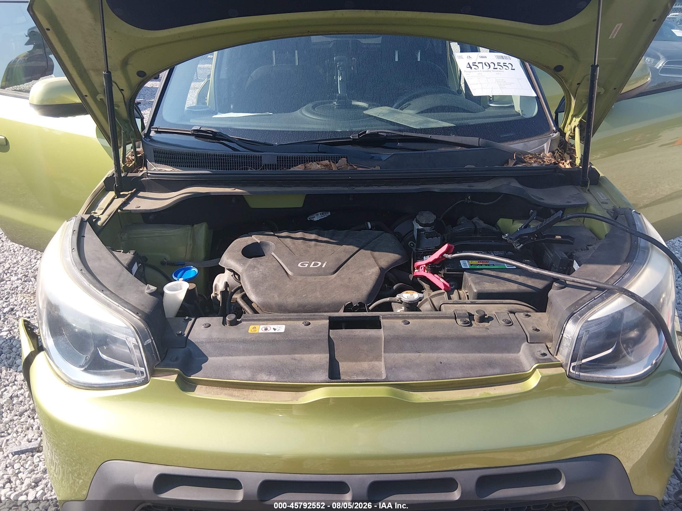 2015 Kia Soul   Green vin: KNDJN2A29F7775799