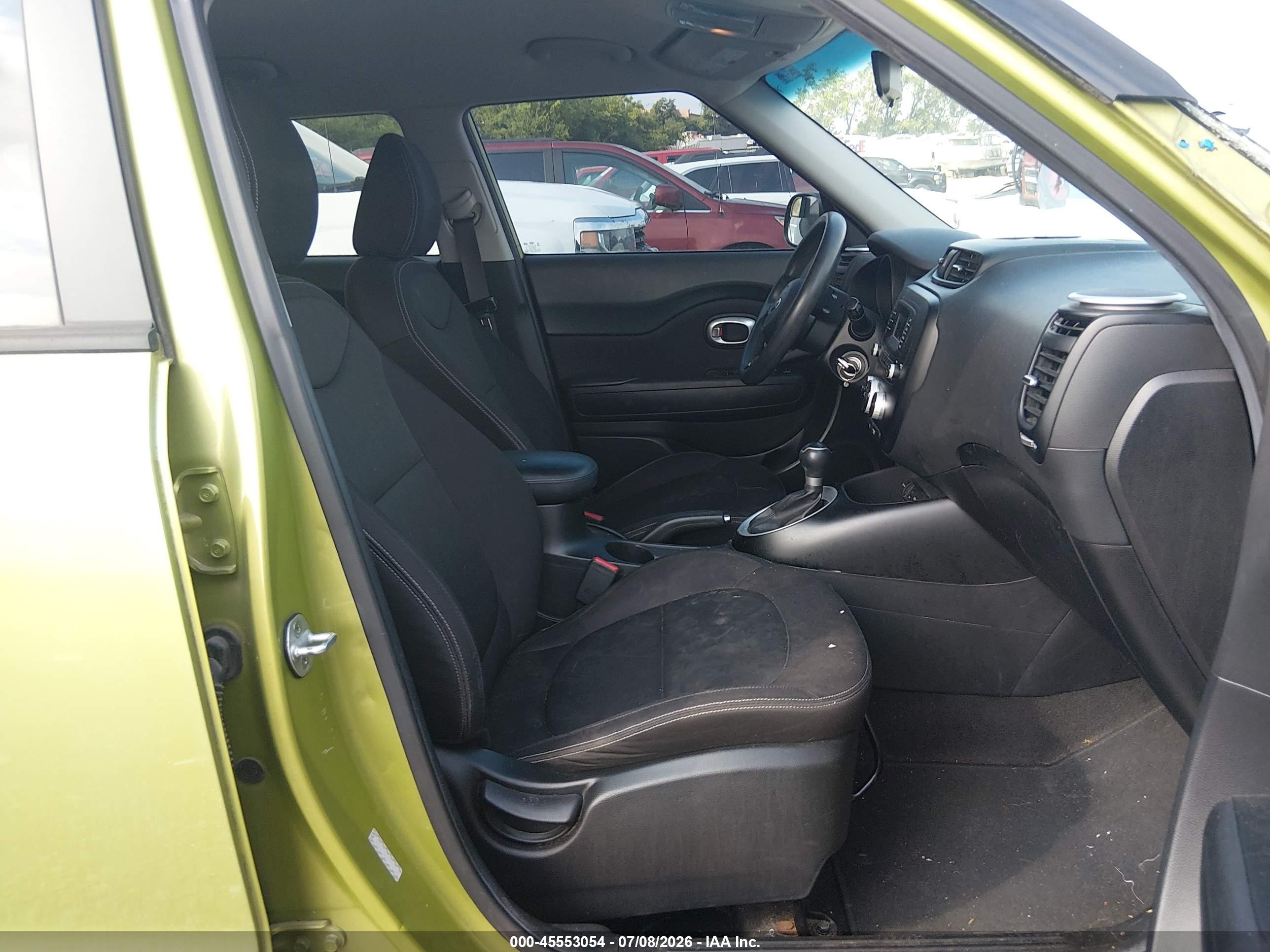 2015 Kia Soul   Green vin: KNDJN2A29F7796099