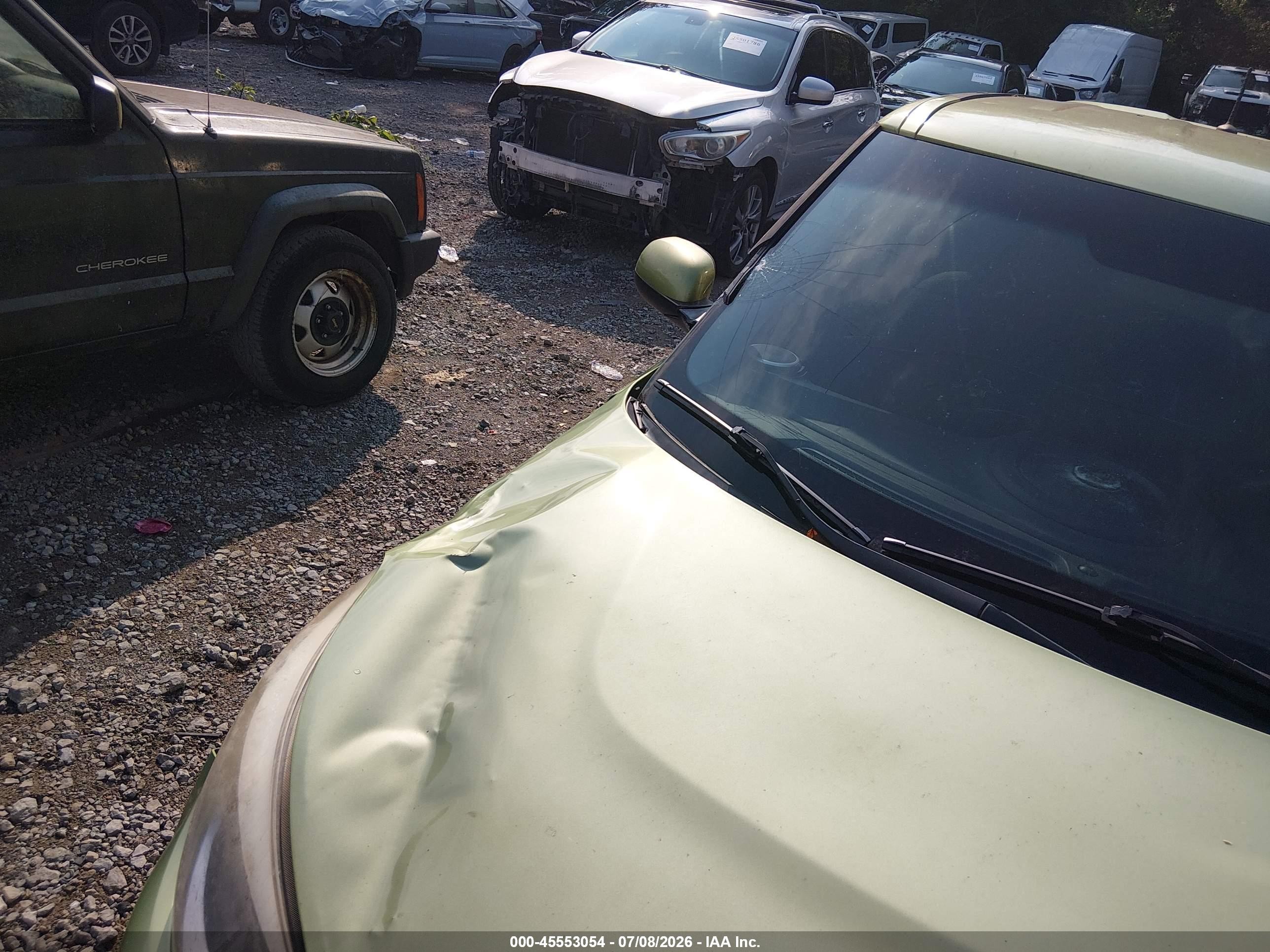 2015 Kia Soul   Green vin: KNDJN2A29F7796099